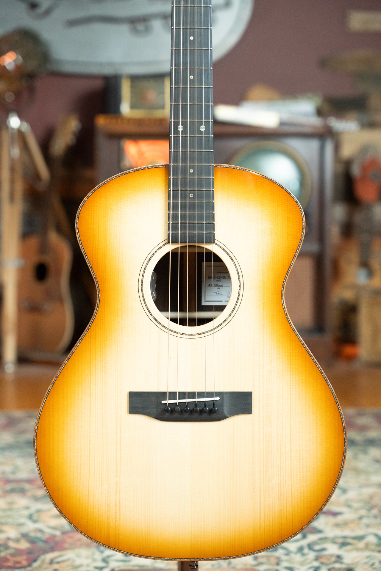 *Dread-Not Certified Used* Bedell Bahia Limited Edition 2025 NAMM Launch Adirondack/Brazilian Rosewood OM Acoustic Guitar #4014