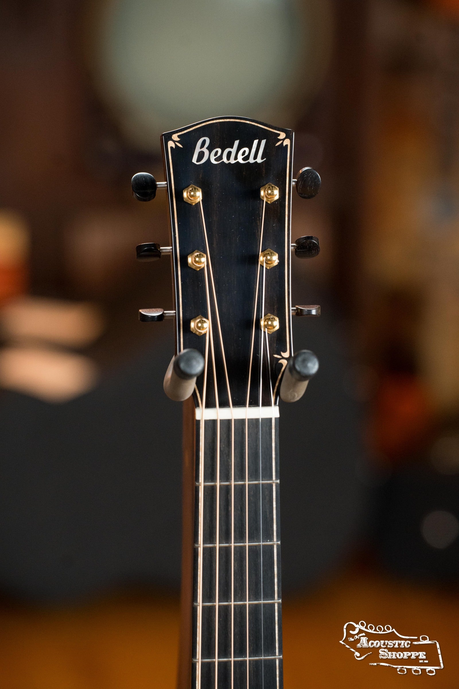 *Dread-Not Certified Used* Bedell Fireside Buckskin Redwood/Cocobolo Parlor Guitar w/LR Baggs Electronics #3001