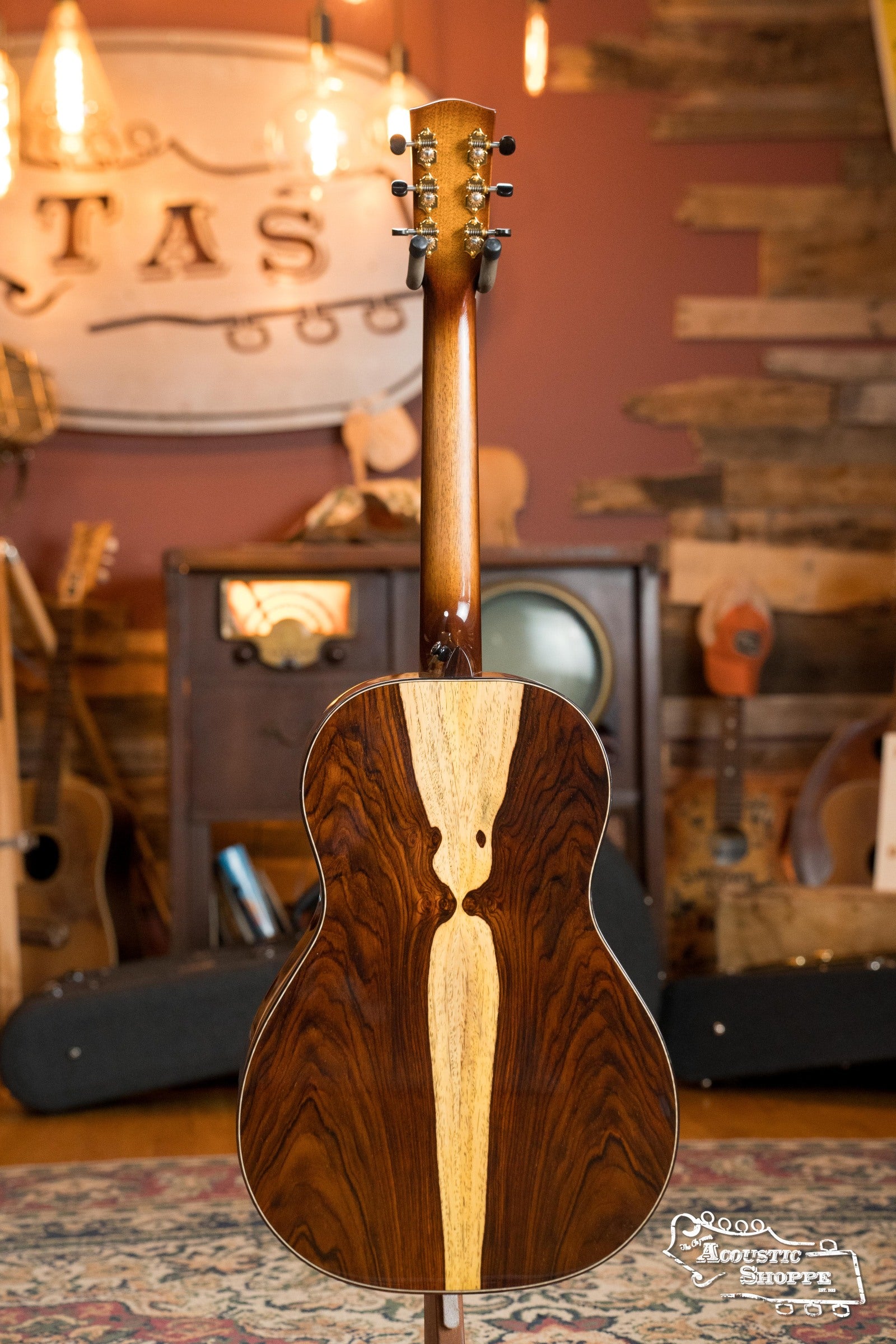 *Dread-Not Certified Used* Bedell Fireside Buckskin Redwood/Cocobolo Parlor Guitar w/LR Baggs Electronics #3001