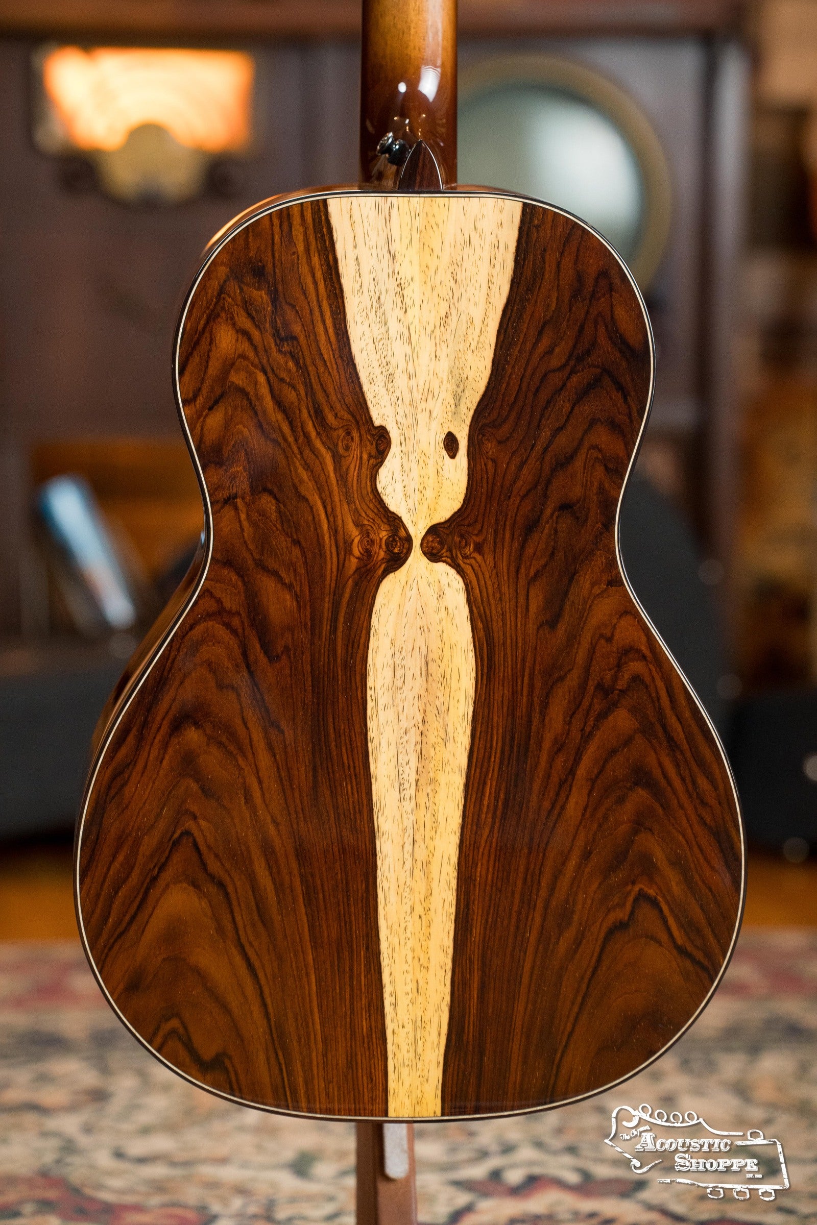 *Dread-Not Certified Used* Bedell Fireside Buckskin Redwood/Cocobolo Parlor Guitar w/LR Baggs Electronics #3001