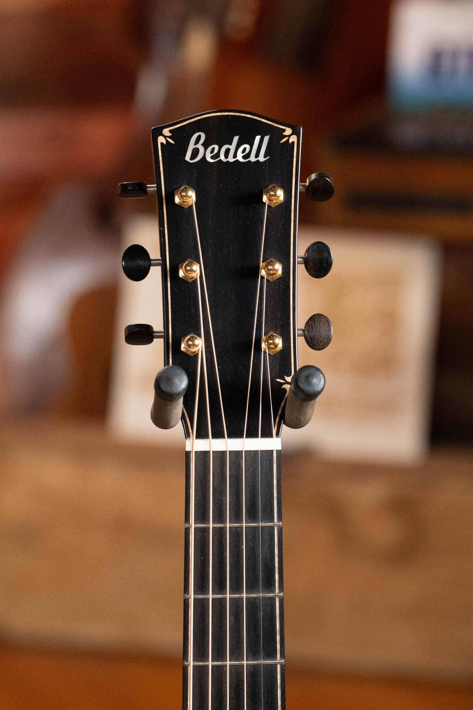 *Dread-Not Certified Used* Bedell Fireside Buckskin Redwood/Cocobolo Parlor Guitar w/LR Baggs Electronics #3001
