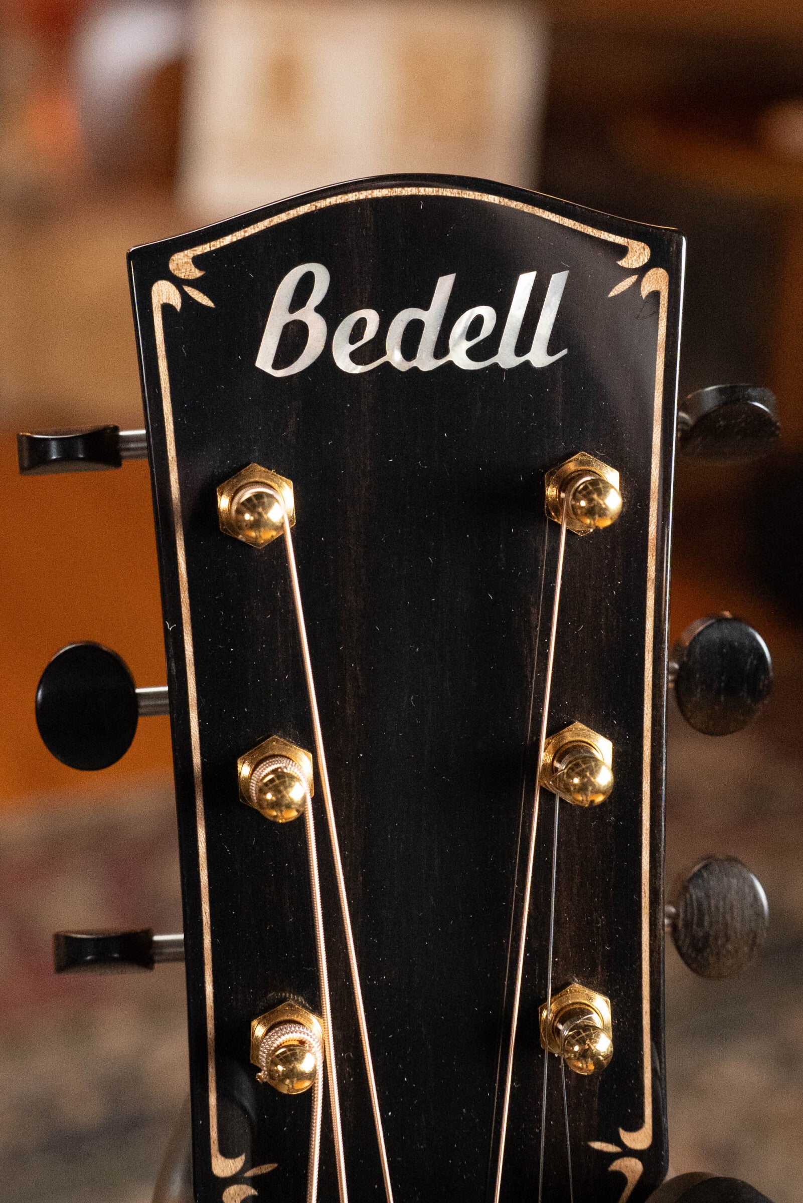 *Dread-Not Certified Used* Bedell Fireside Buckskin Redwood/Cocobolo Parlor Guitar w/LR Baggs Electronics #3001