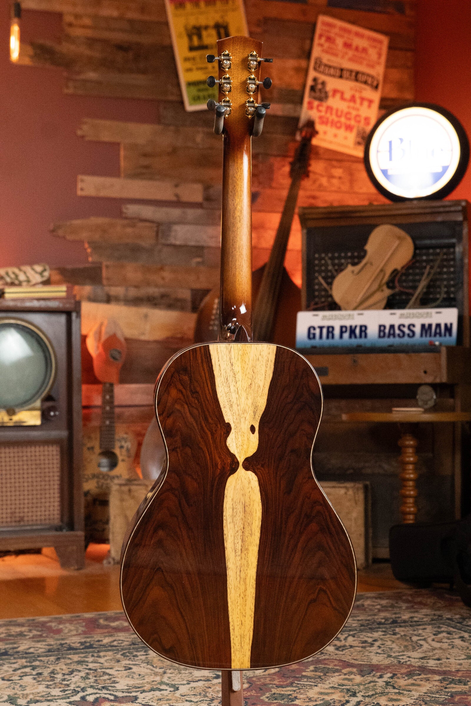 *Dread-Not Certified Used* Bedell Fireside Buckskin Redwood/Cocobolo Parlor Guitar w/LR Baggs Electronics #3001