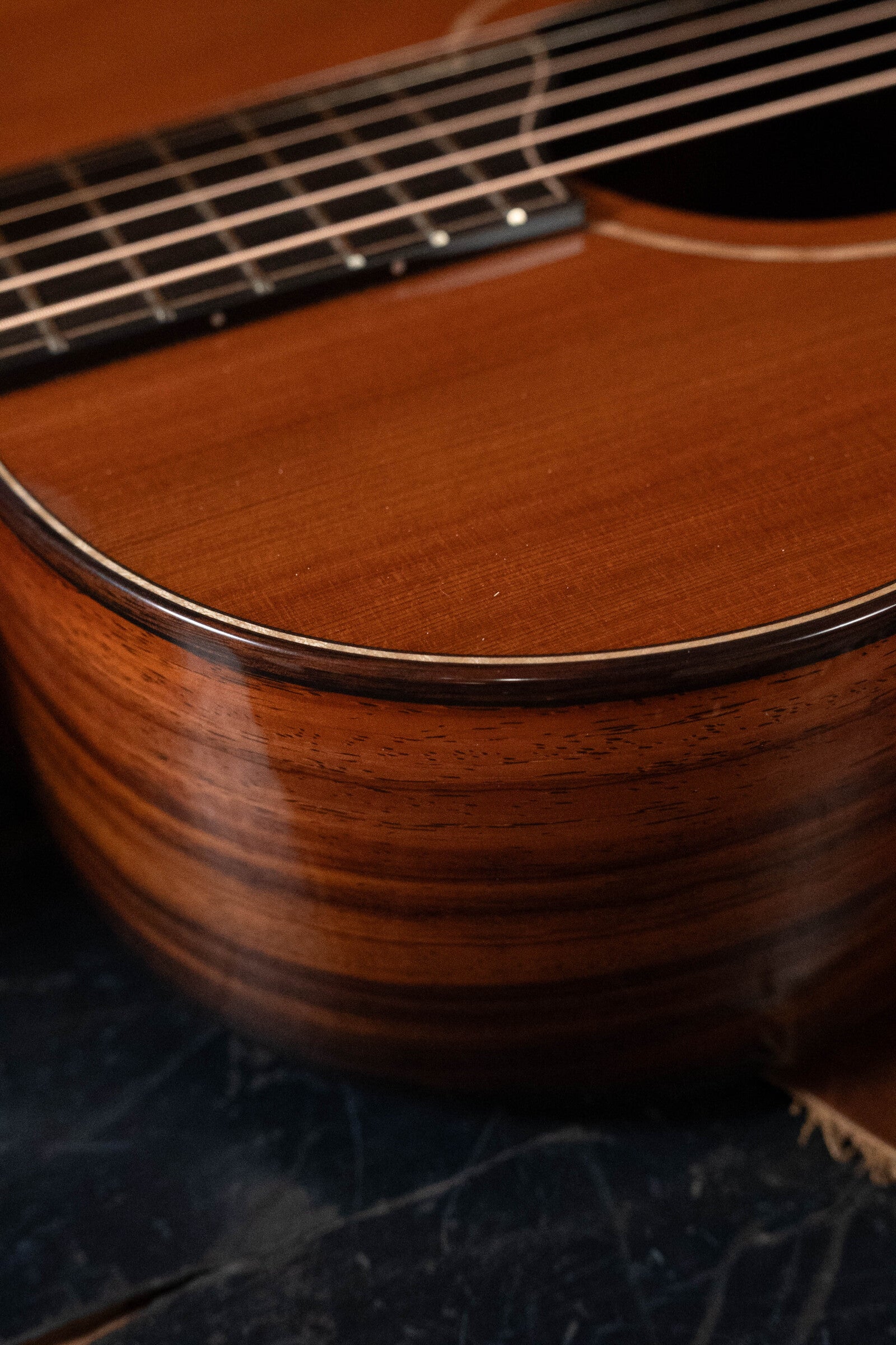 *Dread-Not Certified Used* Bedell Fireside Buckskin Redwood/Cocobolo Parlor Guitar w/LR Baggs Electronics #3001