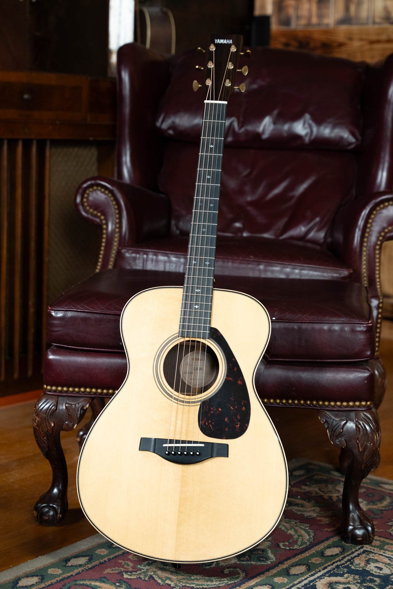 *Dread-Not Certified Used* Yamaha LS26R Engelmann Spruce/Rosewood Concert Body Acoustic Guitar #078A