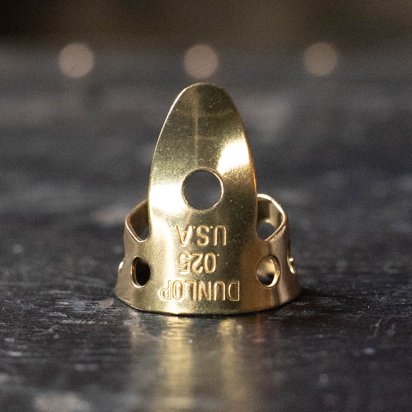 Dunlop 37R025 Brass Finger Pick - 2 Pack