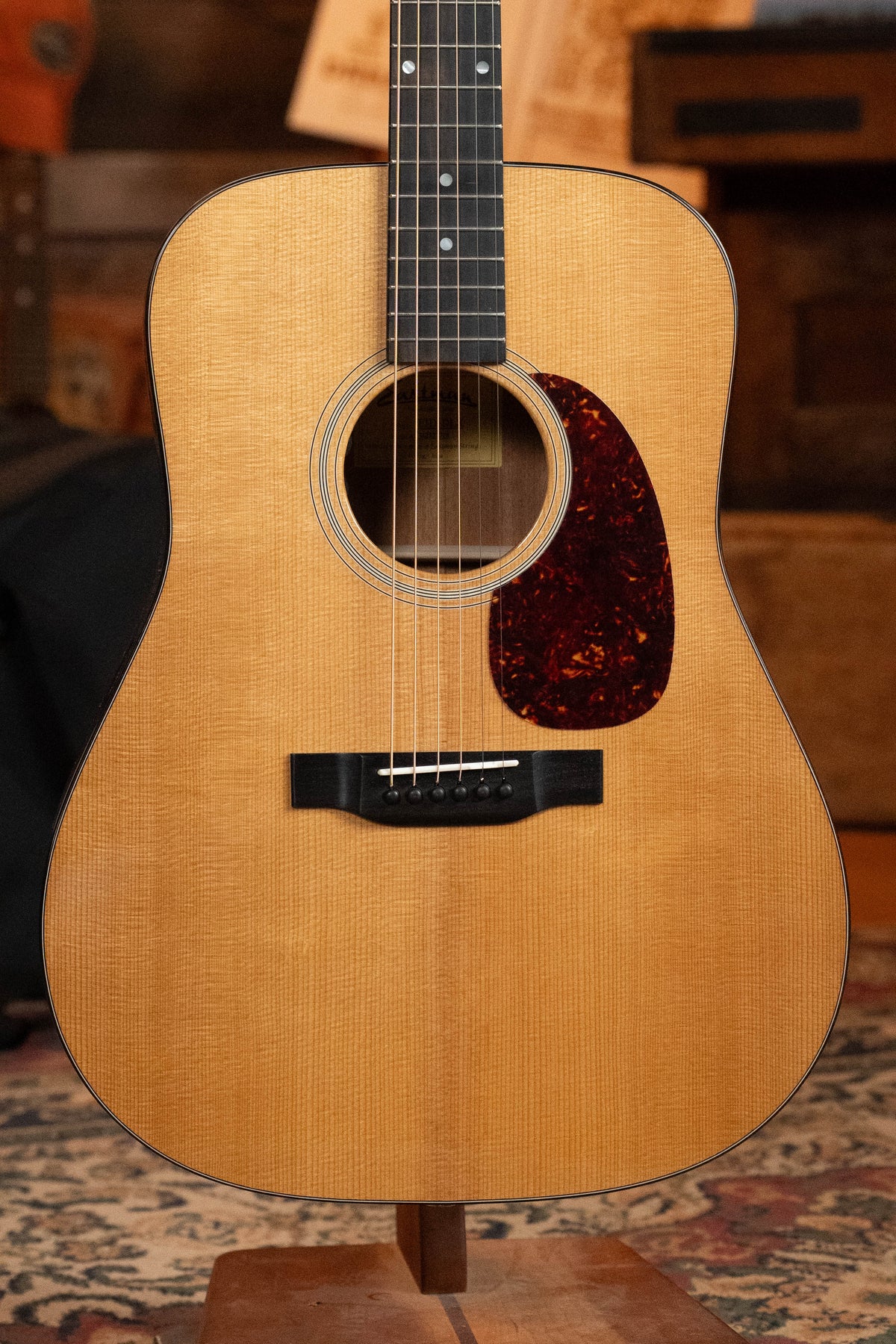 Eastman E1D-DLX Sitka/Sapele Dreadnought Guitar w/Fishman Pickup #7728