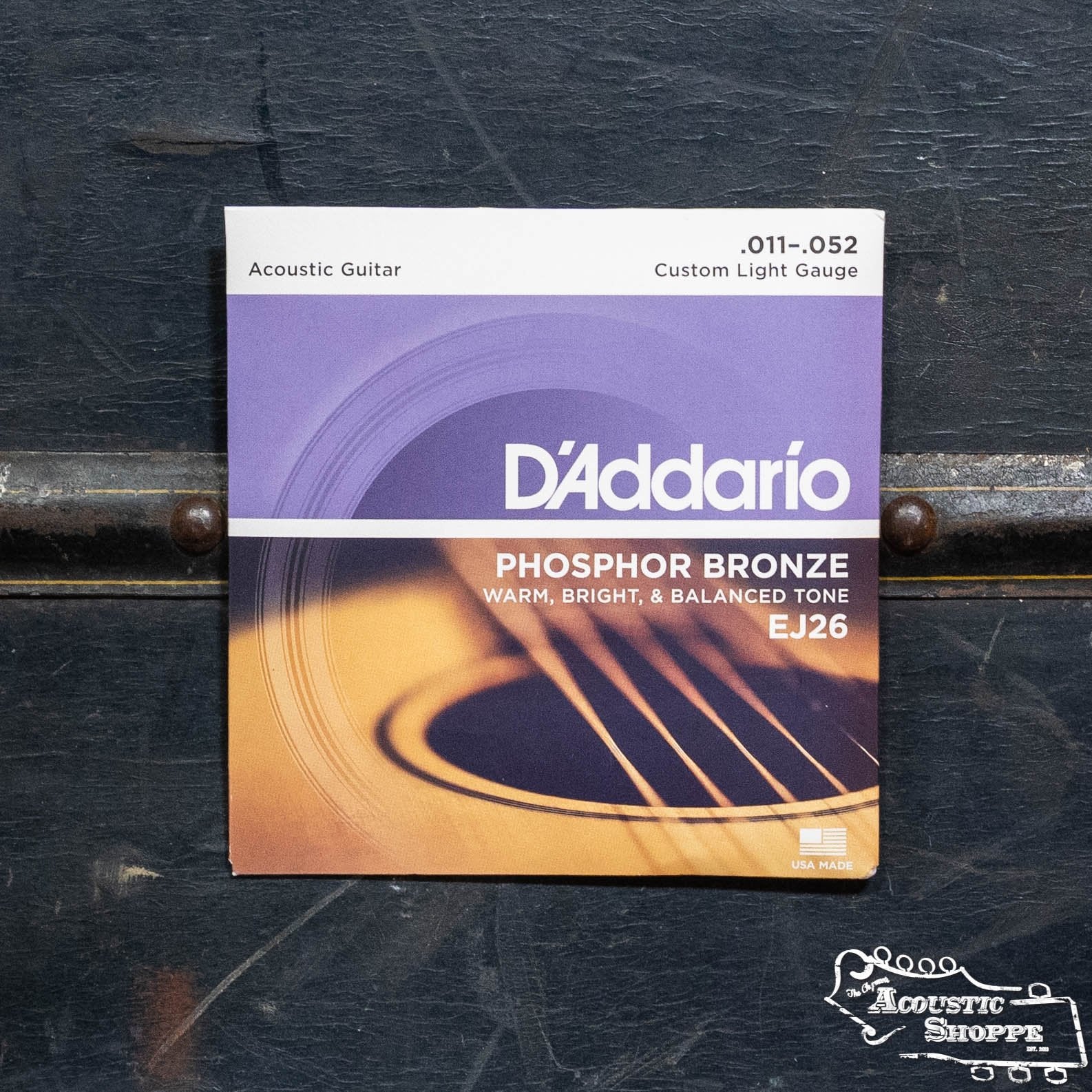 D'Addario EJ26 Phosphor Bronze Custom Light 11-52