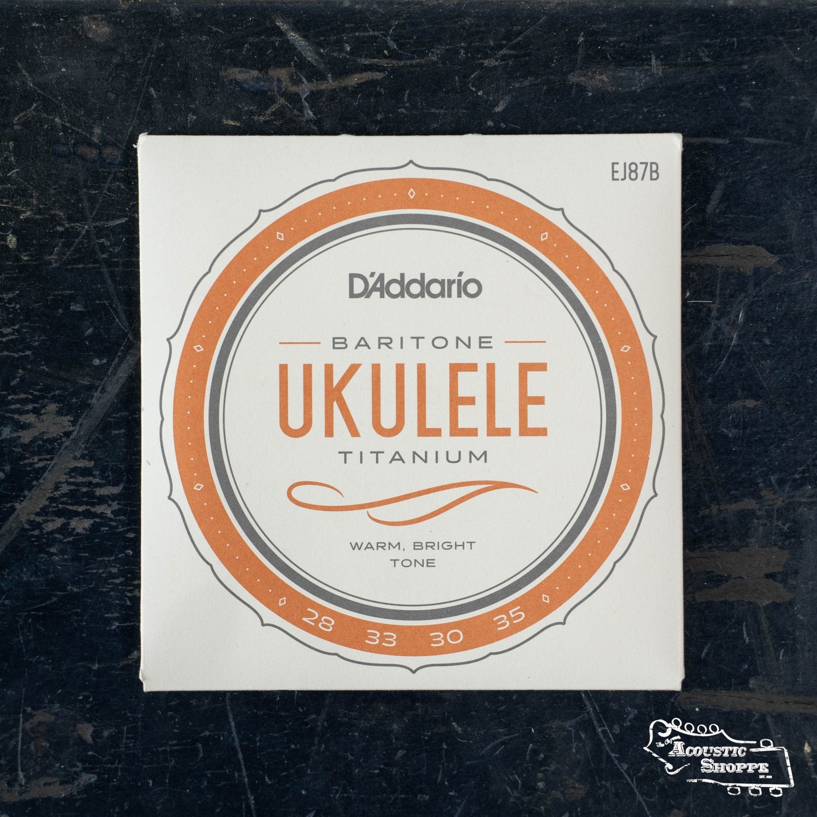 D'Addario EJ87B Titanium Ukulele Strings - Baritone