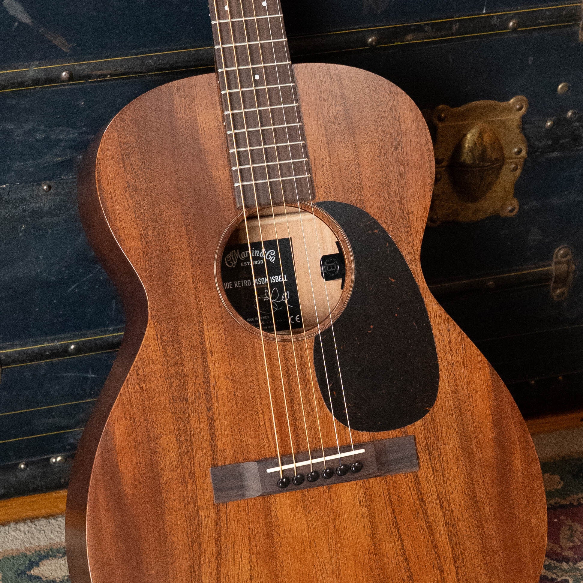 Martin O-10E Retro Jason Isbell All Mahogany Single O Guitar w/Martin Electronics #8579