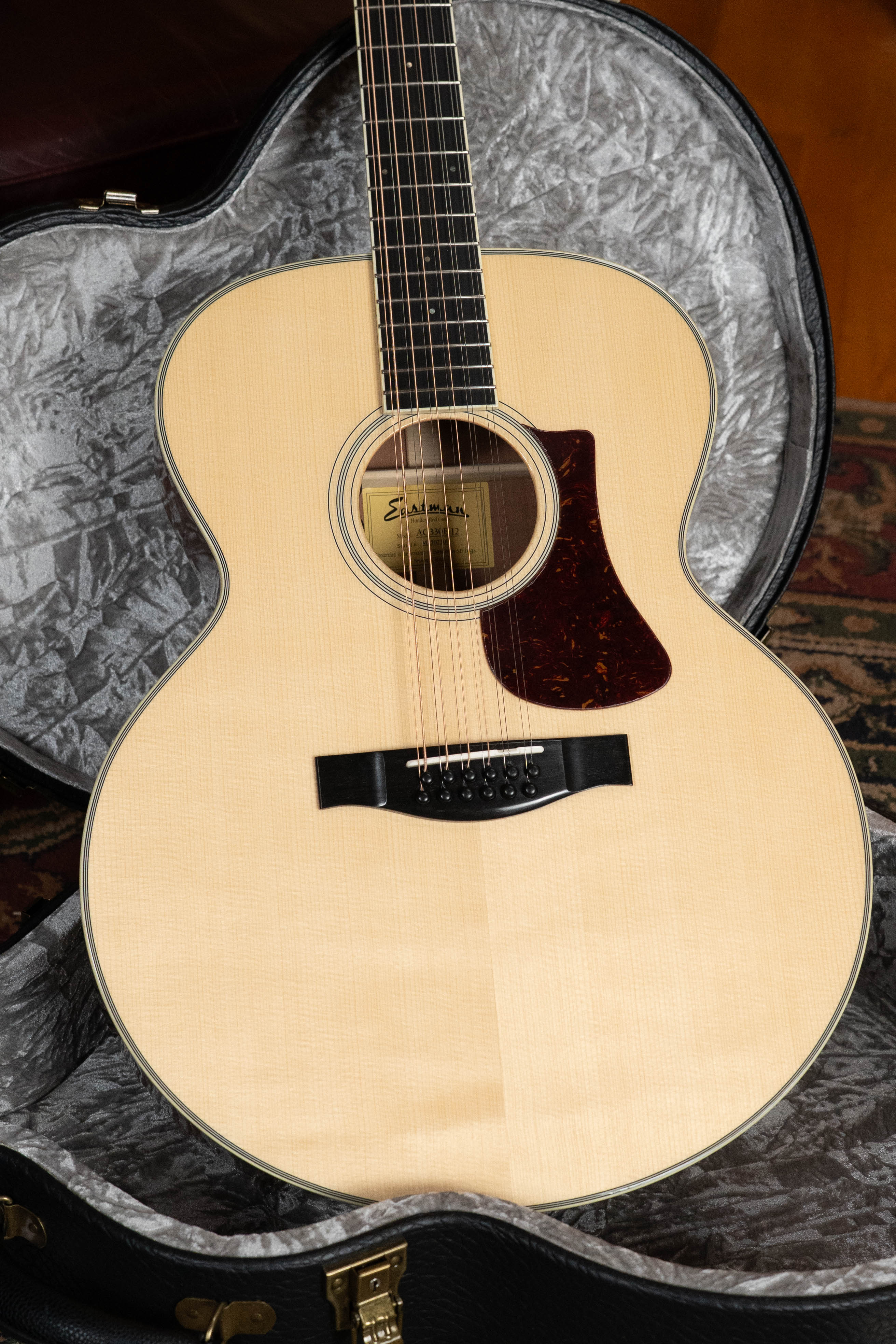 Eastman AC330E-12 Sitka/Mahogany Jumbo 12-String Guitar w/LR Baggs Pickup #7301