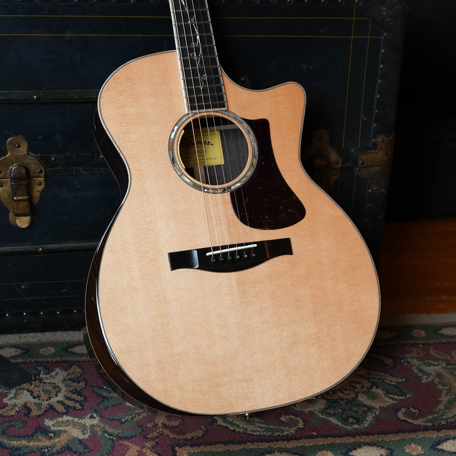 Eastman AC822CE Spruce/Rosewood Grand Auditorium Acoustic Guitar #1095