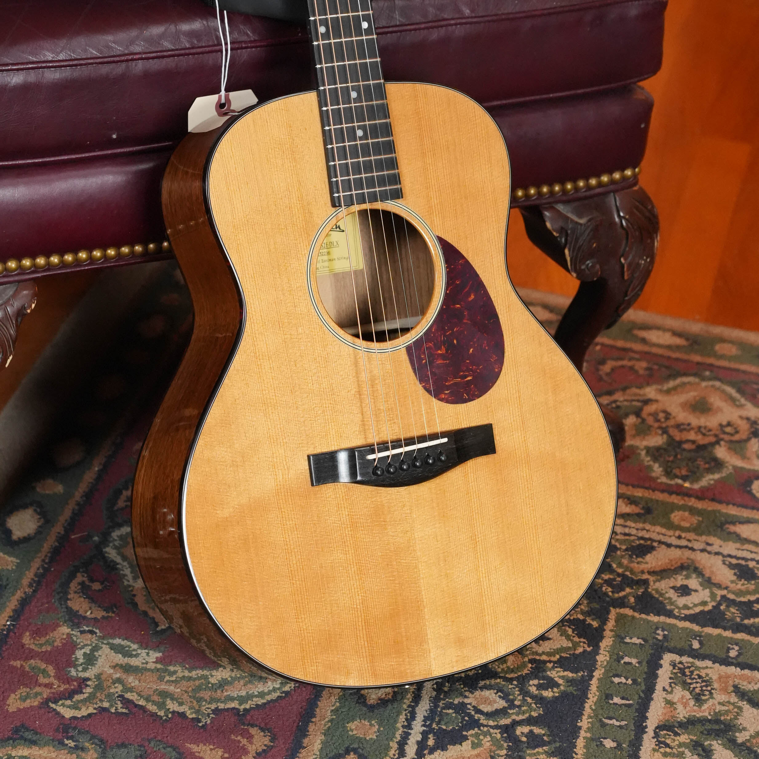Eastman ACTG2E-DLX Sitka/Ovangkol Travel Guitar w/Fishman Pickup #2361