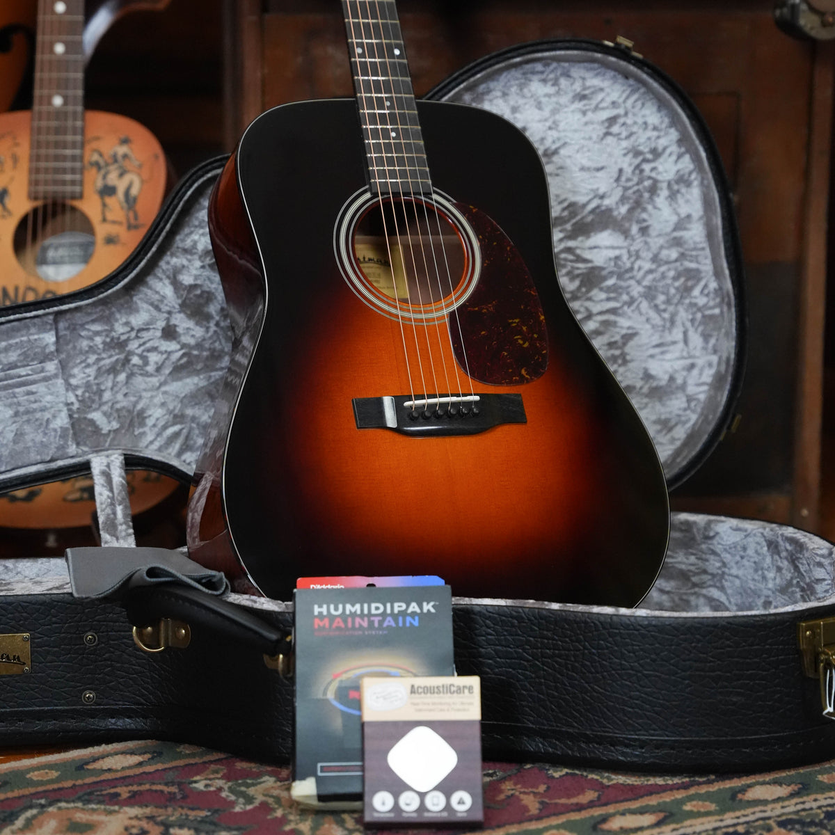 Eastman E10D-TC-SB Sunburst Dreadnought Acoustic Guitar #4182