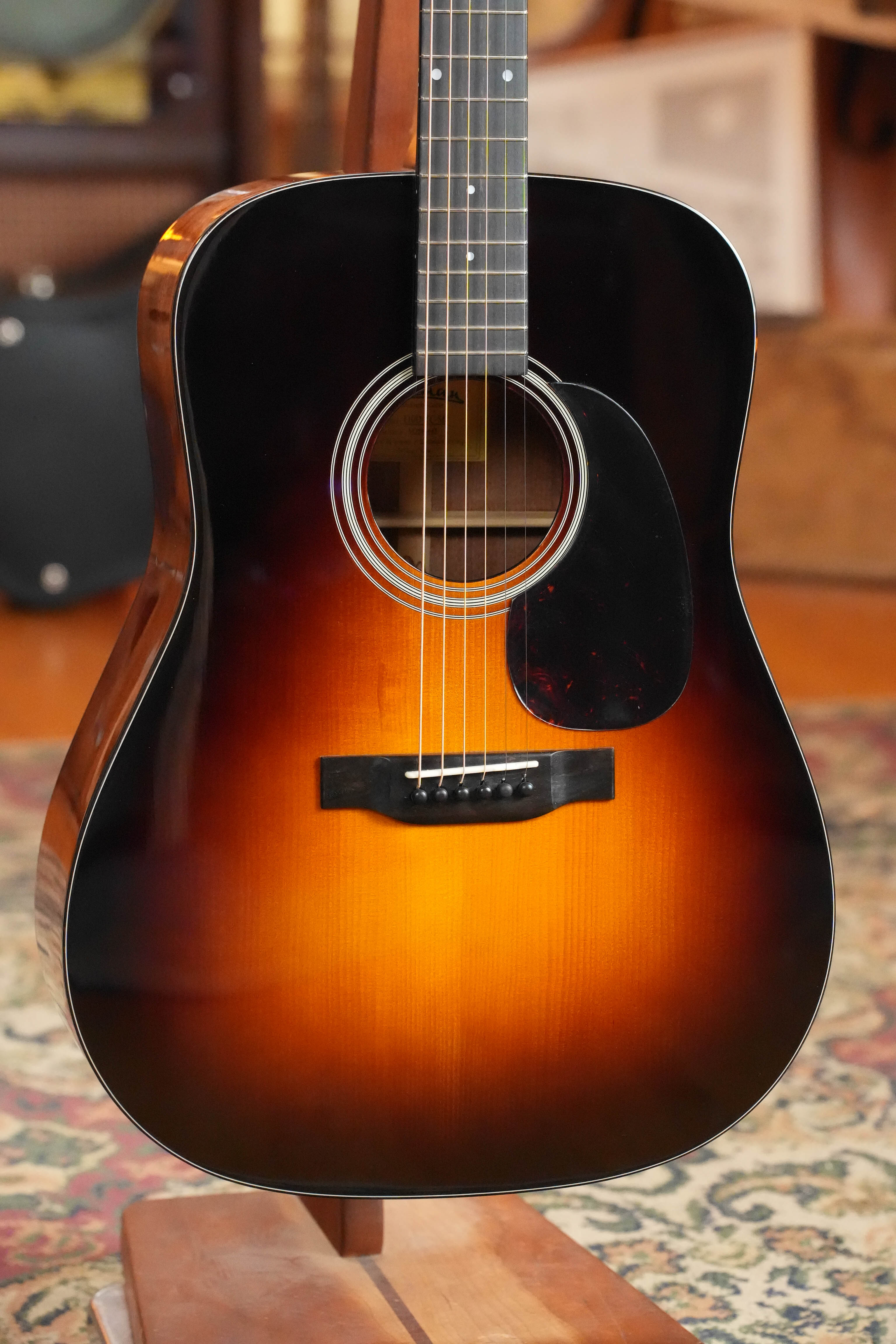 Eastman E10D-TC-SB Thermo-Cured Adirondack/Mahogany Sunburst Dreadnought Acoustic Guitar #6445