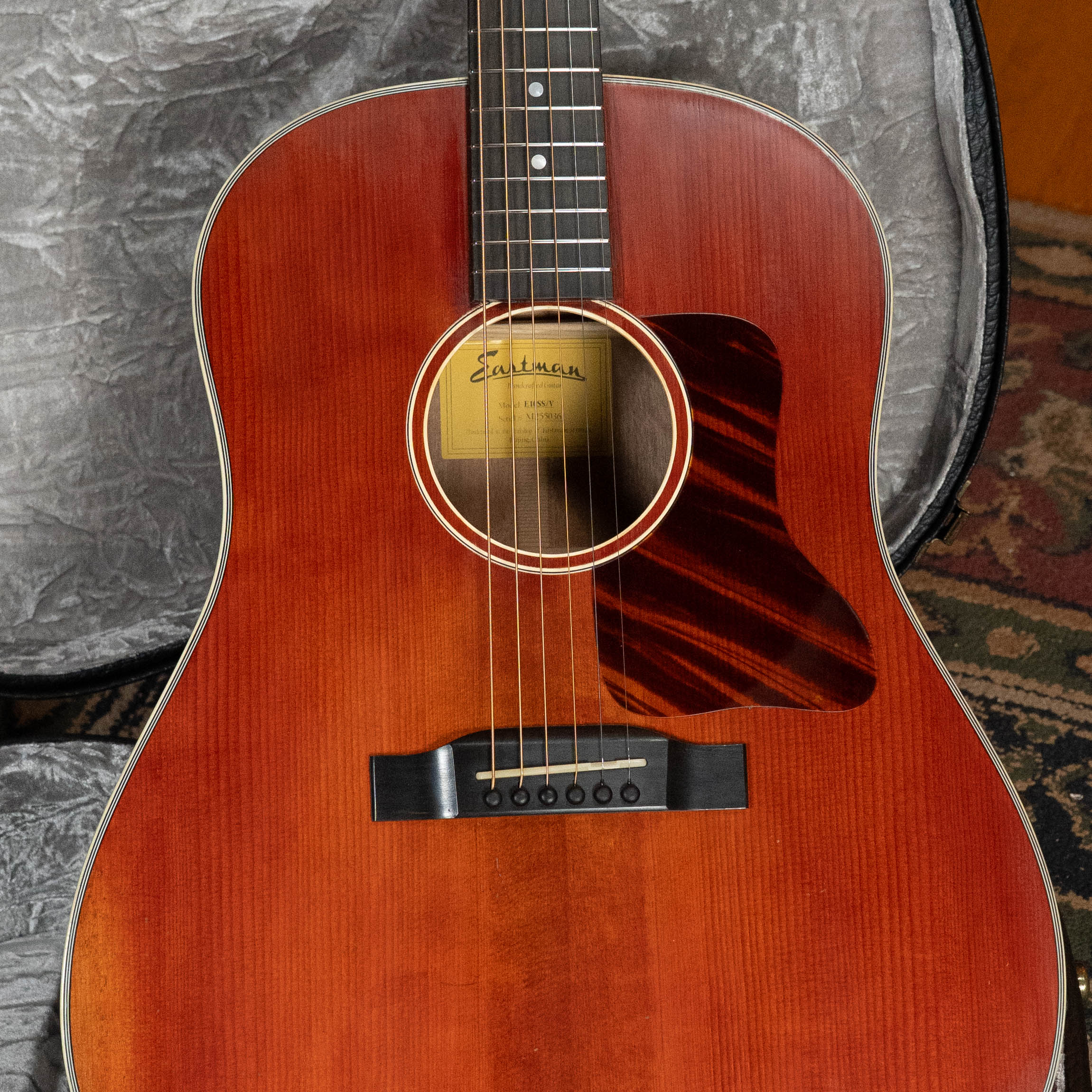 Eastman E10SS/V Adirondack/Mahogany Antique Classic Finish Slope Shoulder Dreadnought Acoustic Guitar #0361