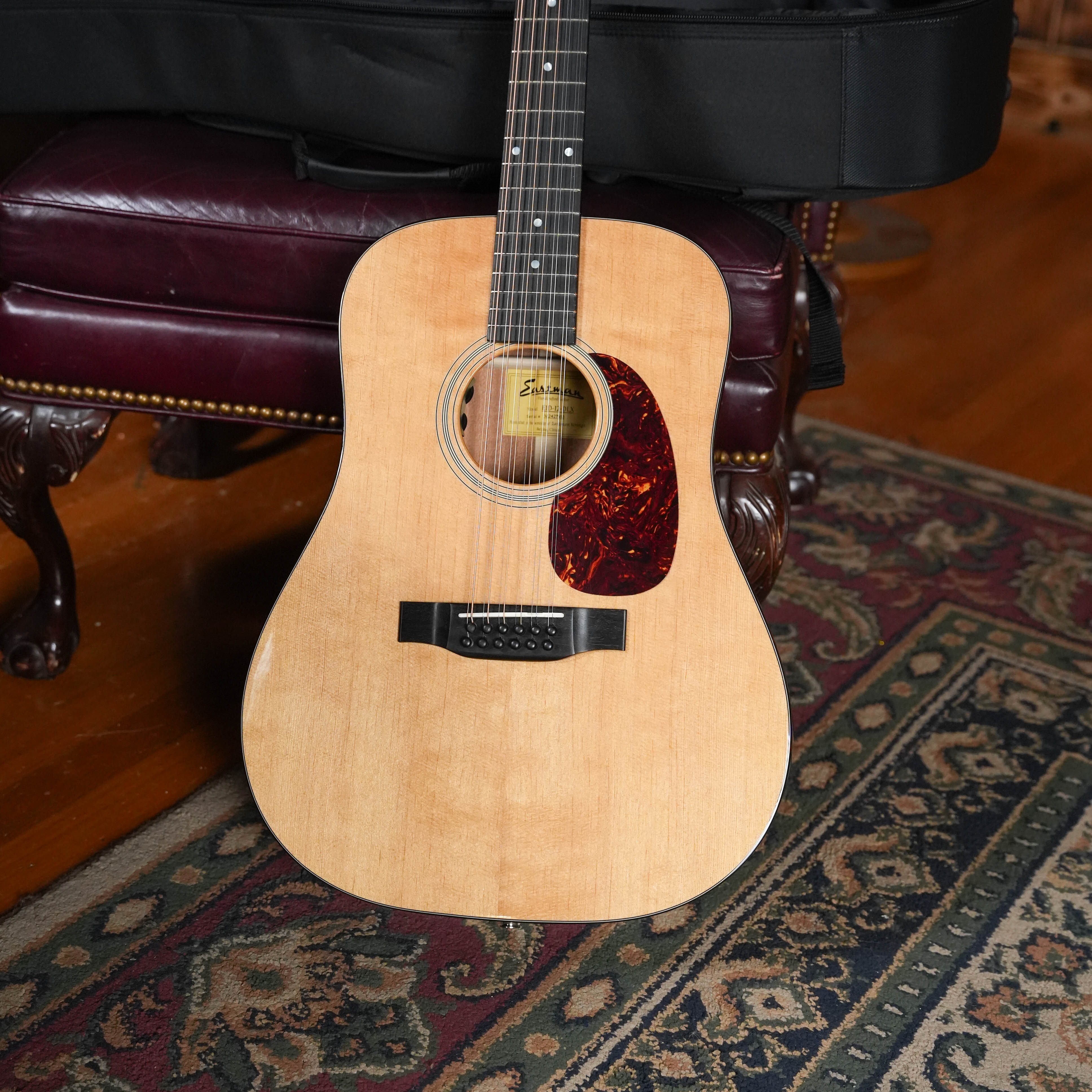 Eastman E1D-12-DLX 12-String Dreadnought Guitar w/Fishman Pickup #7912