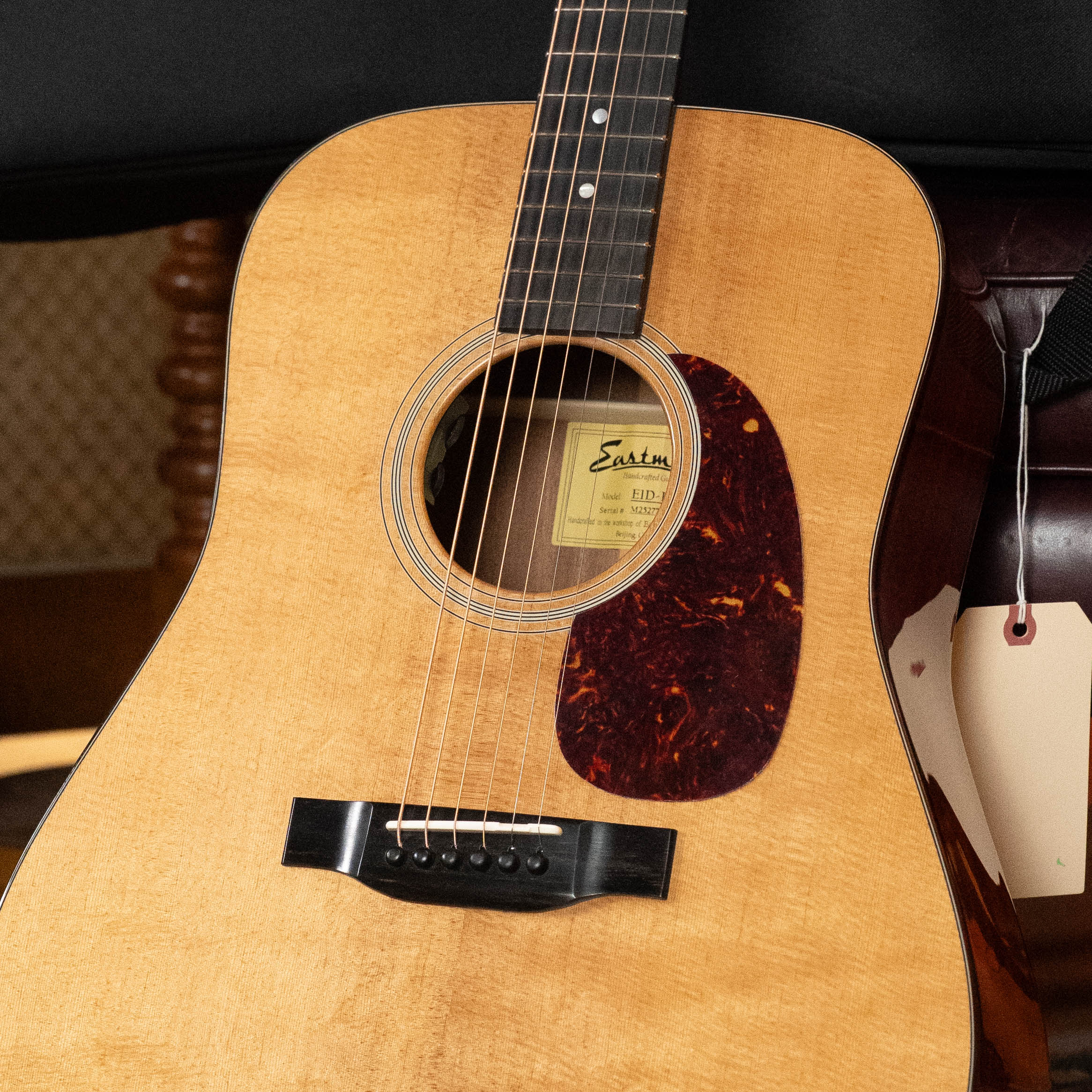 Eastman E1D-DLX Sitka/Sapele Dreadnought Guitar w/Fishman Pickup #7720