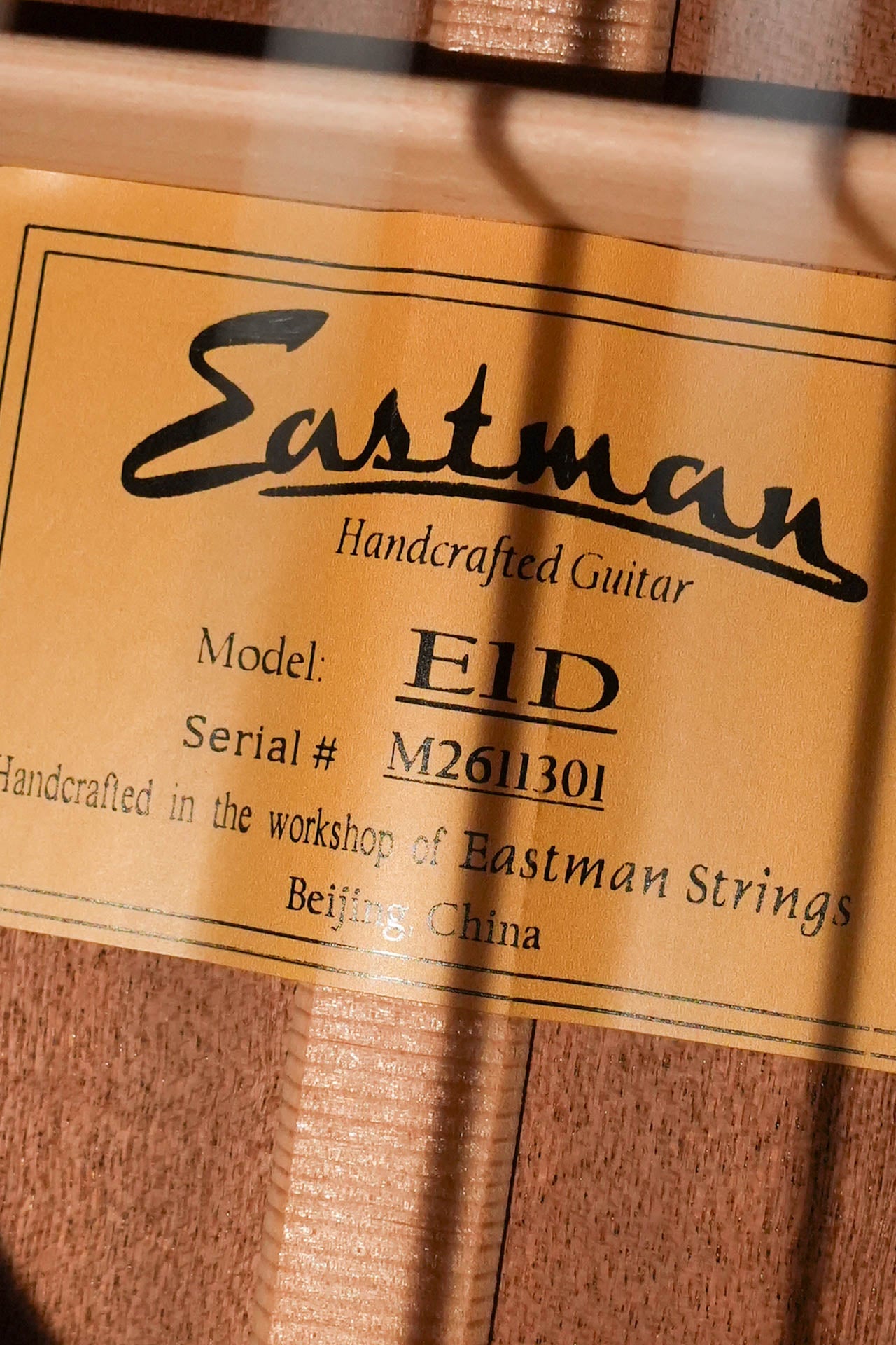 Eastman E1D Dreadnought Acoustic Guitar #1301