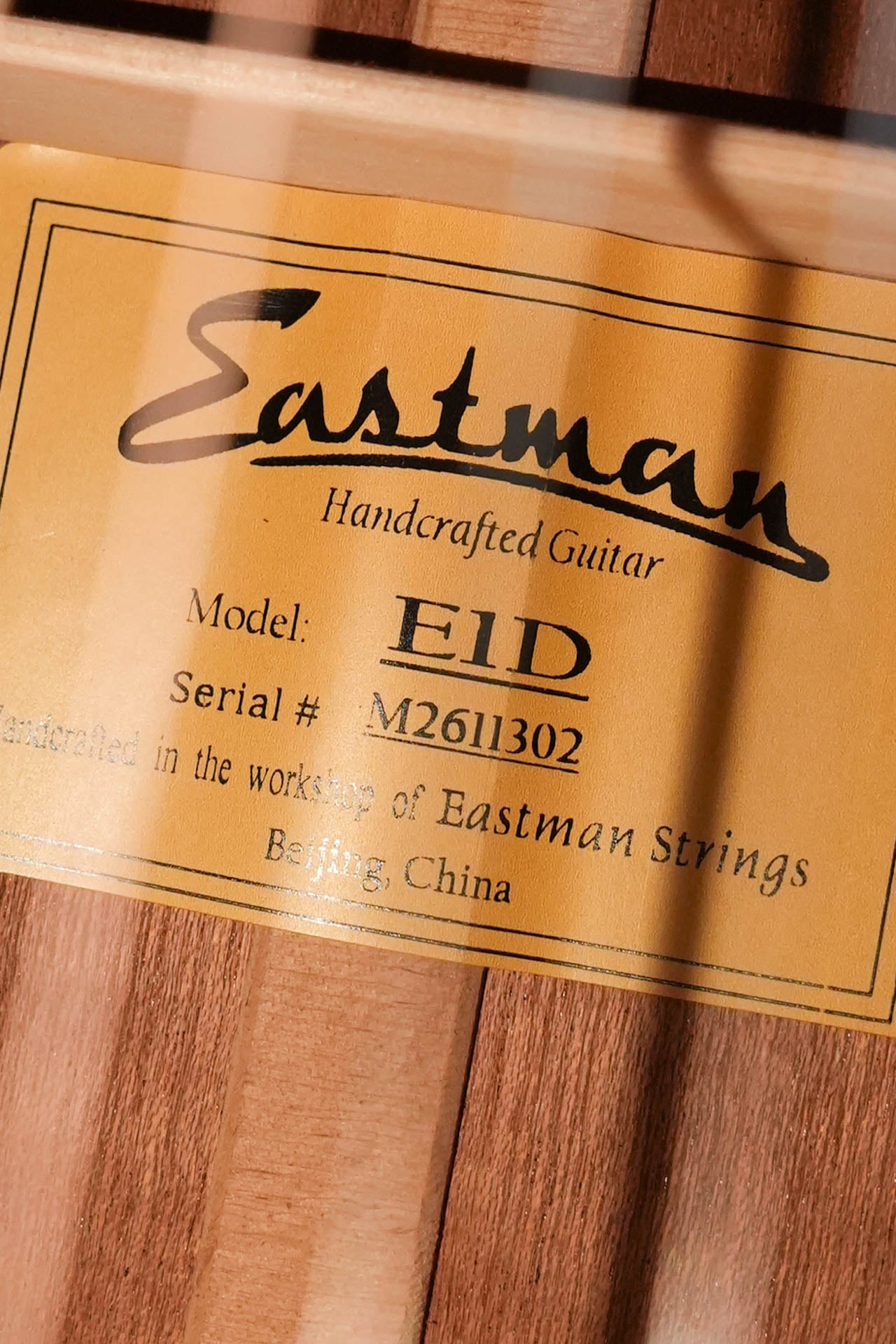Eastman E1D Dreadnought Acoustic Guitar #1302