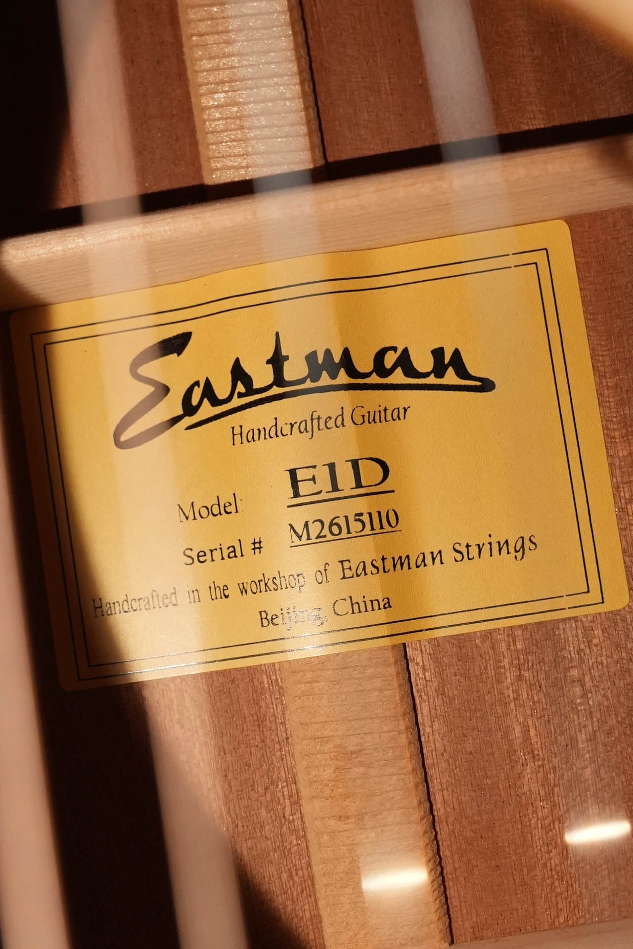 Eastman E1D Dreadnought Acoustic Guitar #5110