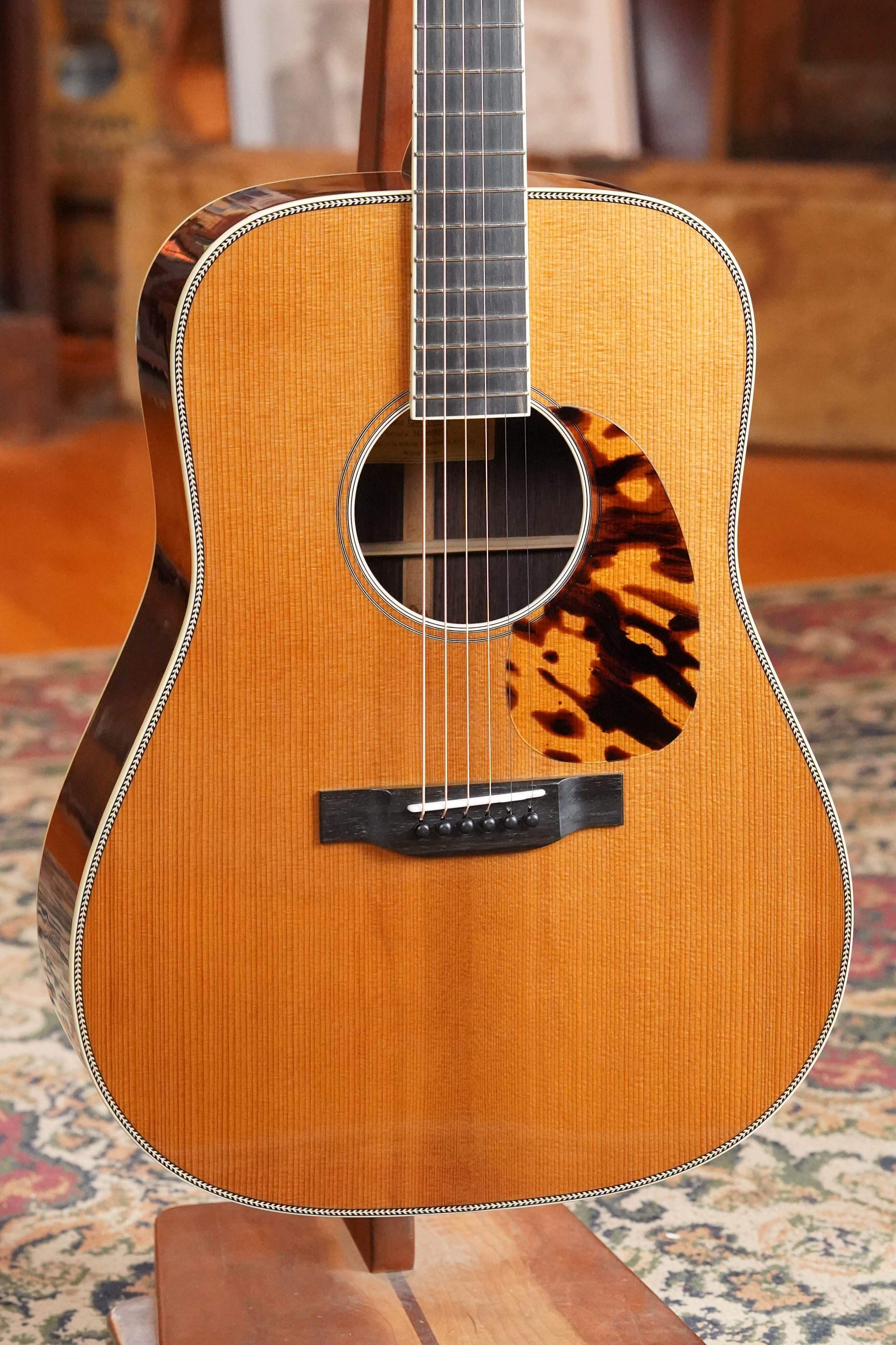 Eastman E20D-LSH-TC Thermo-Cured Adirondack/Rosewood Large Soundhole Dreadnought Acoustic Guitar #0637