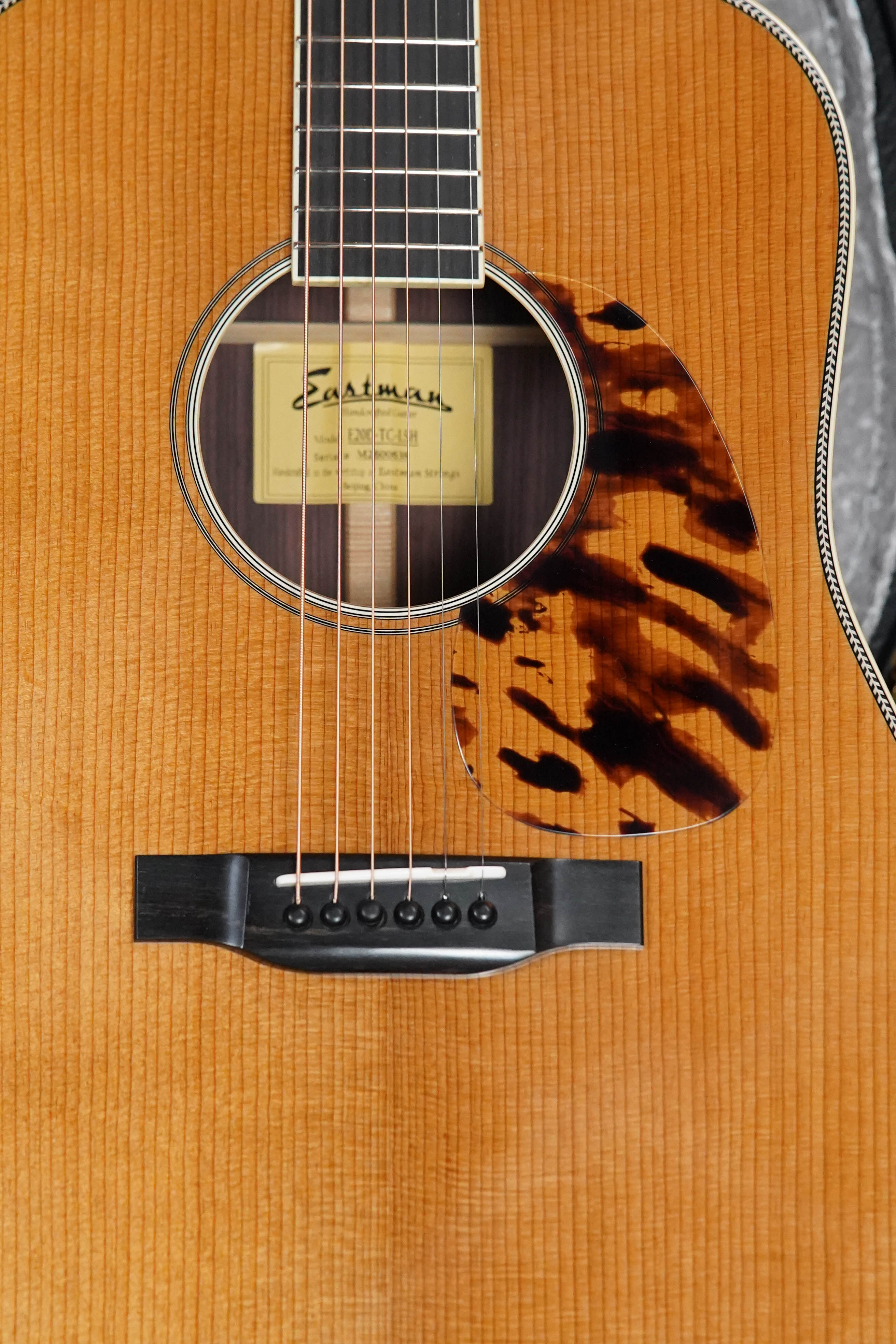 Eastman E20D-LSH-TC Thermo-Cured Adirondack/Rosewood Large Soundhole Dreadnought Acoustic Guitar #0638