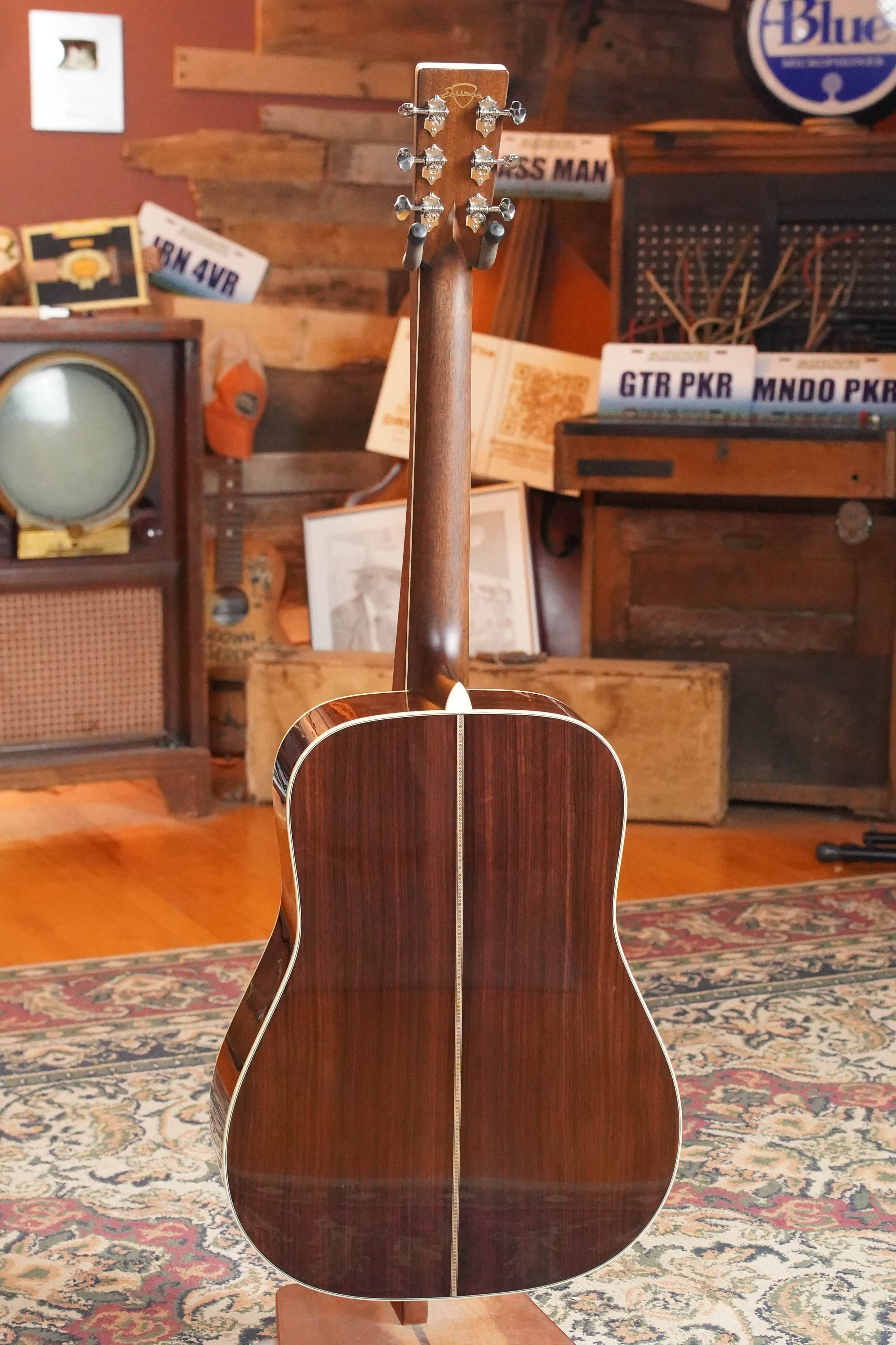 Eastman E20D-LSH-TC Thermo-Cured Adirondack/Rosewood Large Soundhole Dreadnought Acoustic Guitar #0638