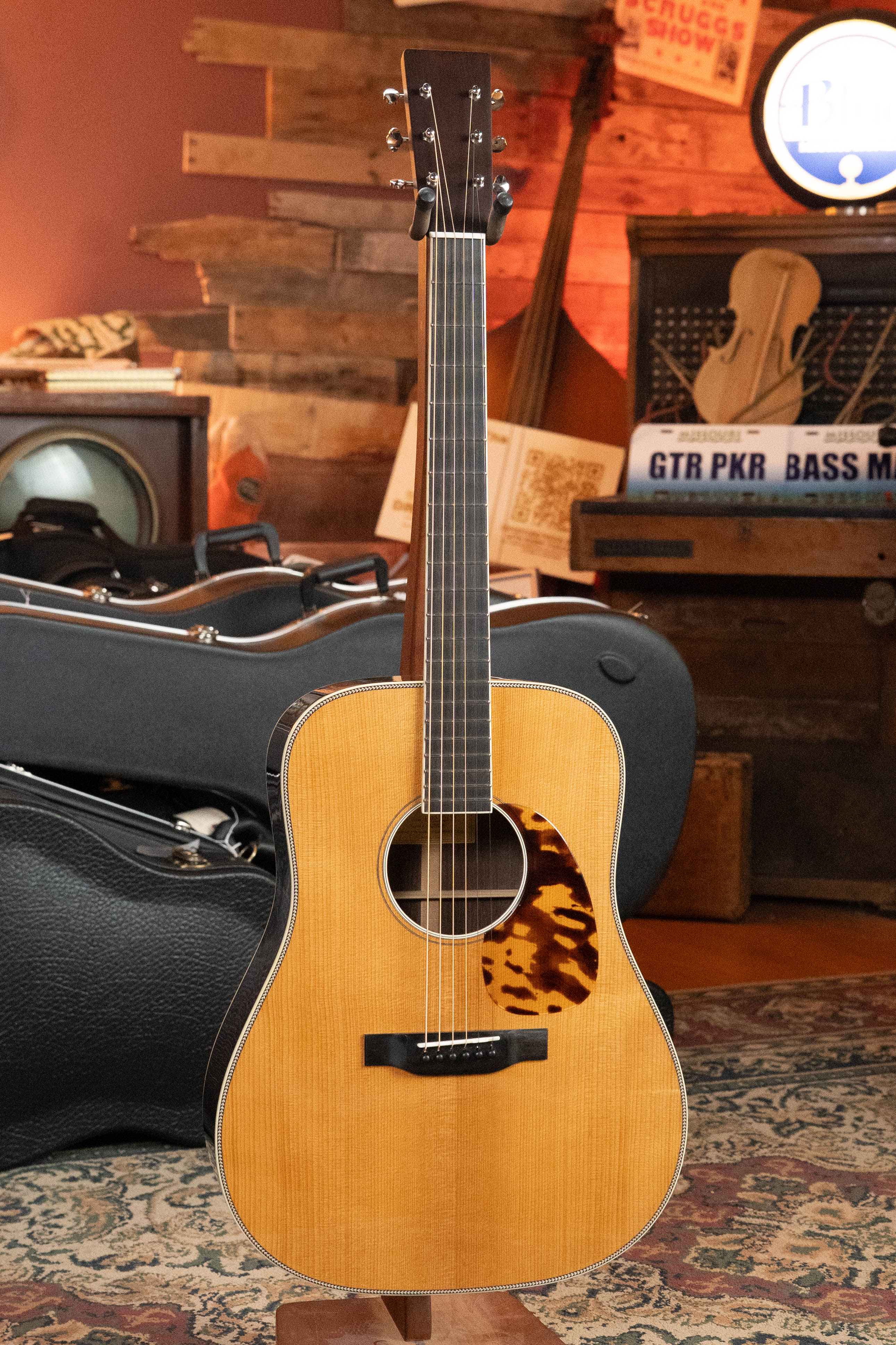 Eastman E20D-LSH-TC Thermo-Cured Adirondack/Rosewood Large Soundhole Dreadnought Acoustic Guitar #0761