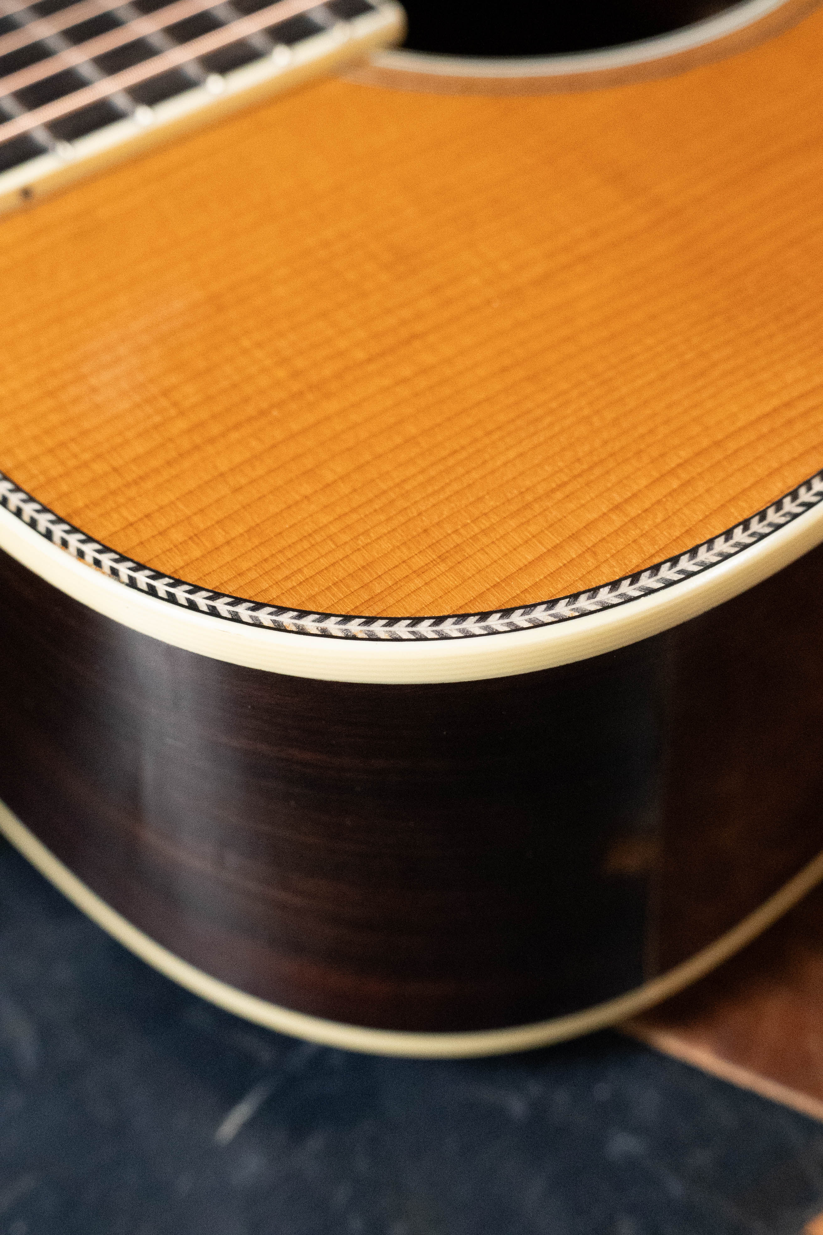 Eastman E20D-LSH-TC Thermo-Cured Adirondack/Rosewood Large Soundhole Dreadnought Acoustic Guitar #0766