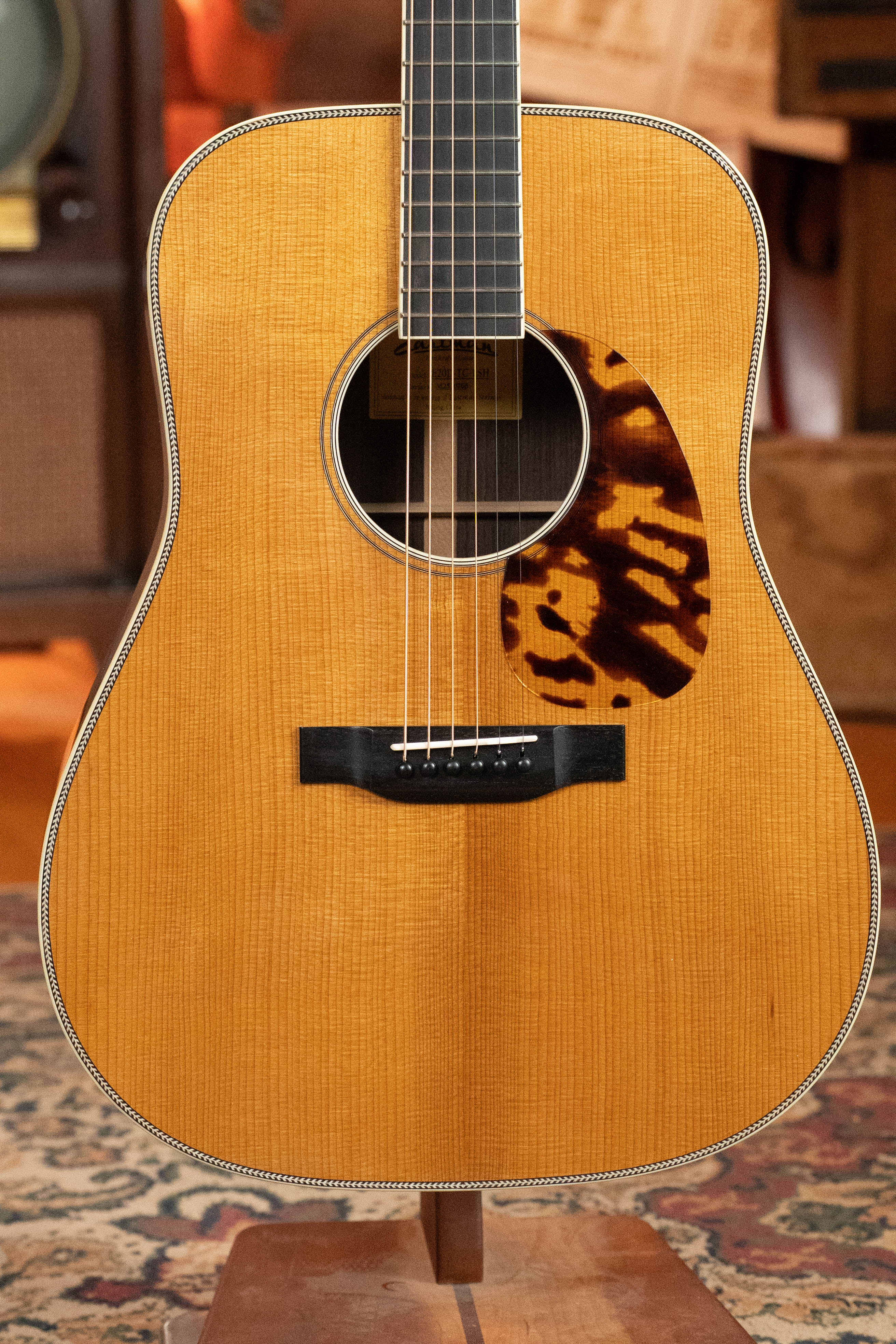 Eastman E20D-LSH-TC Thermo-Cured Adirondack/Rosewood Large Soundhole Dreadnought Acoustic Guitar #0766