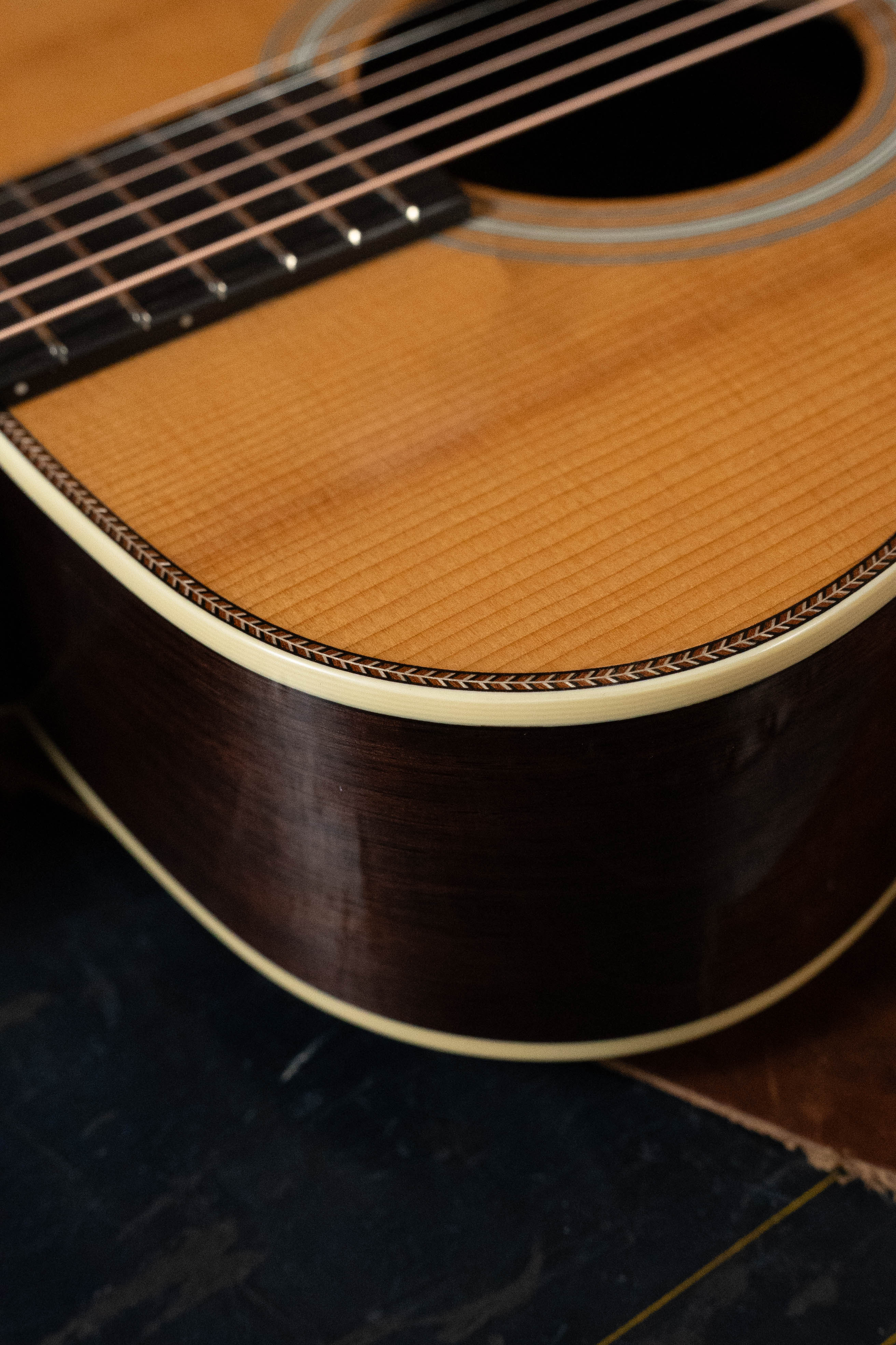 Eastman E20OM-MR-TC Thermo-Cured Adirondack/Madagascar Rosewood Orchestra Model Acoustic Guitar #9591