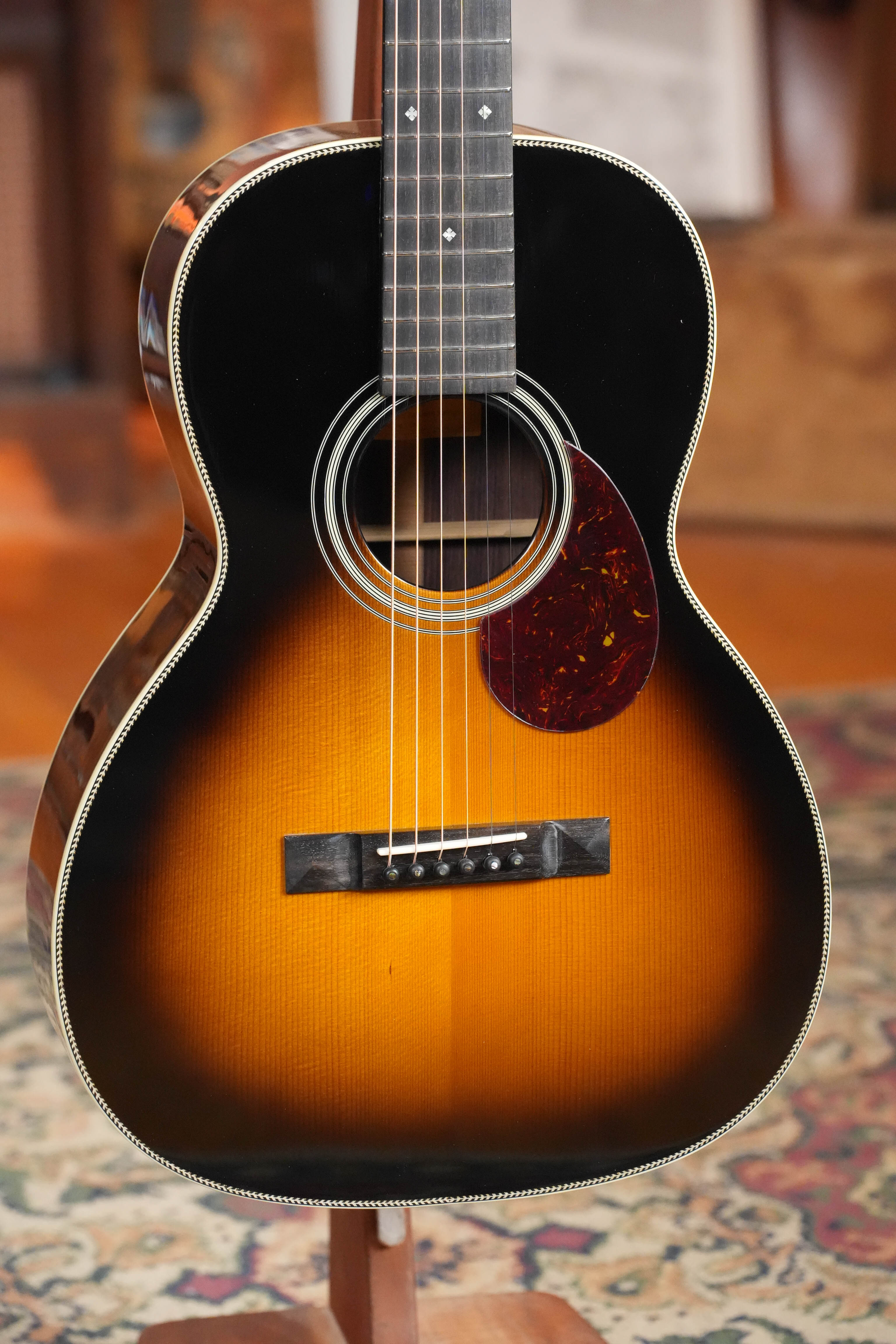Eastman E20OO-TC-SB Thermo-Cured Adirondack/Rosewood Sunburst OO Acoustic Guitar #8110
