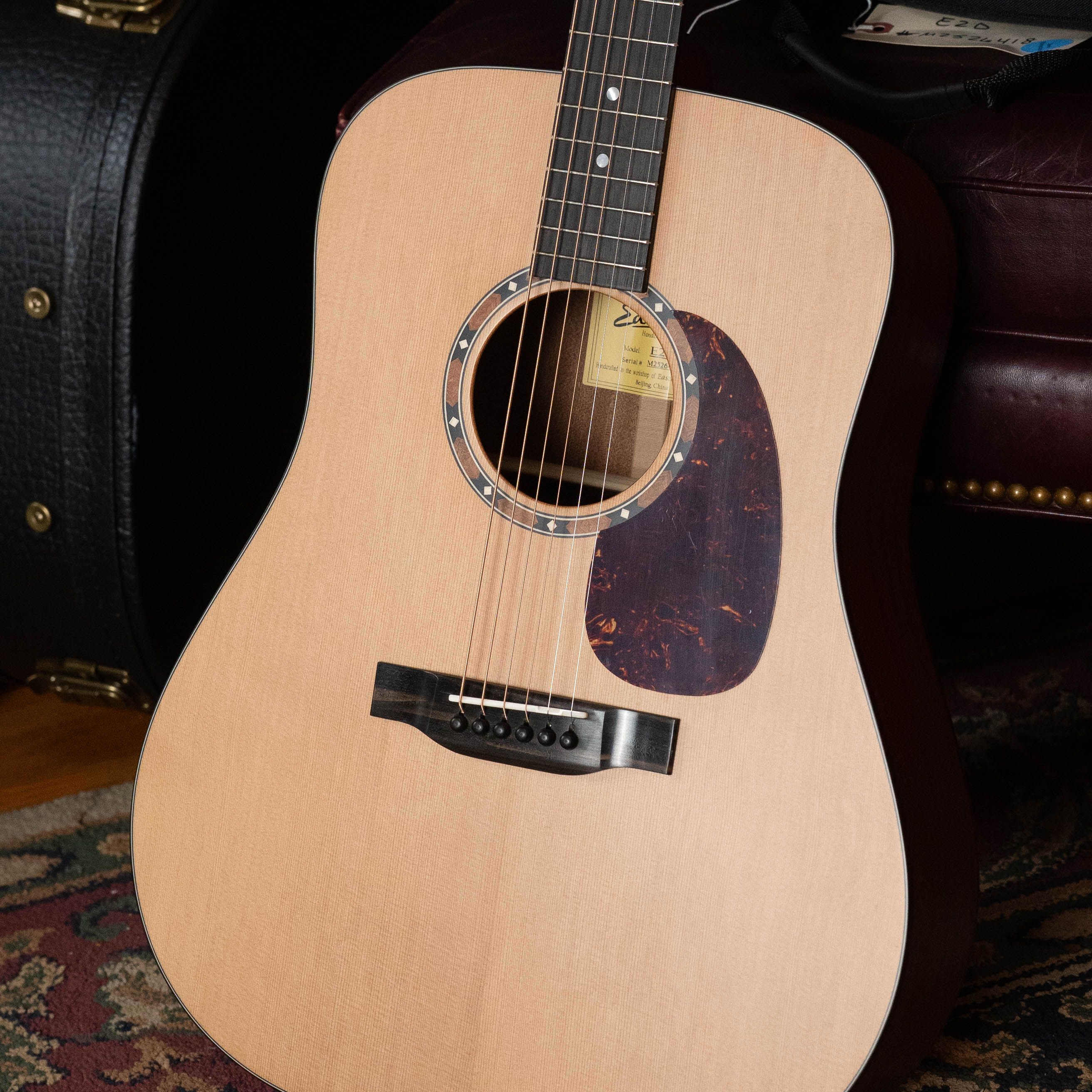 Eastman E2D Cedar/Sapele Dreadnought Acoustic Guitar #6418