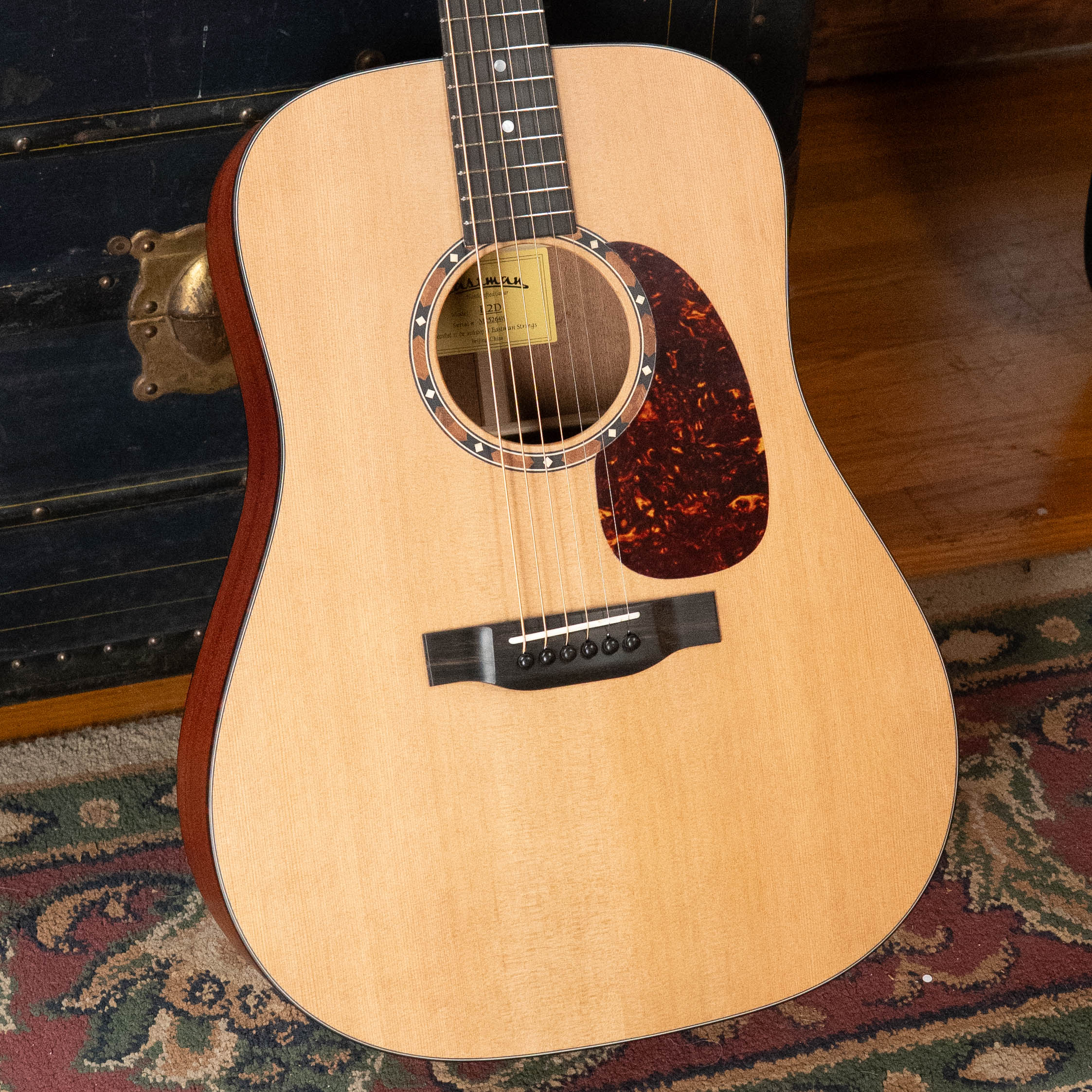 Eastman E2D Cedar/Sapele Dreadnought Acoustic Guitar #6419