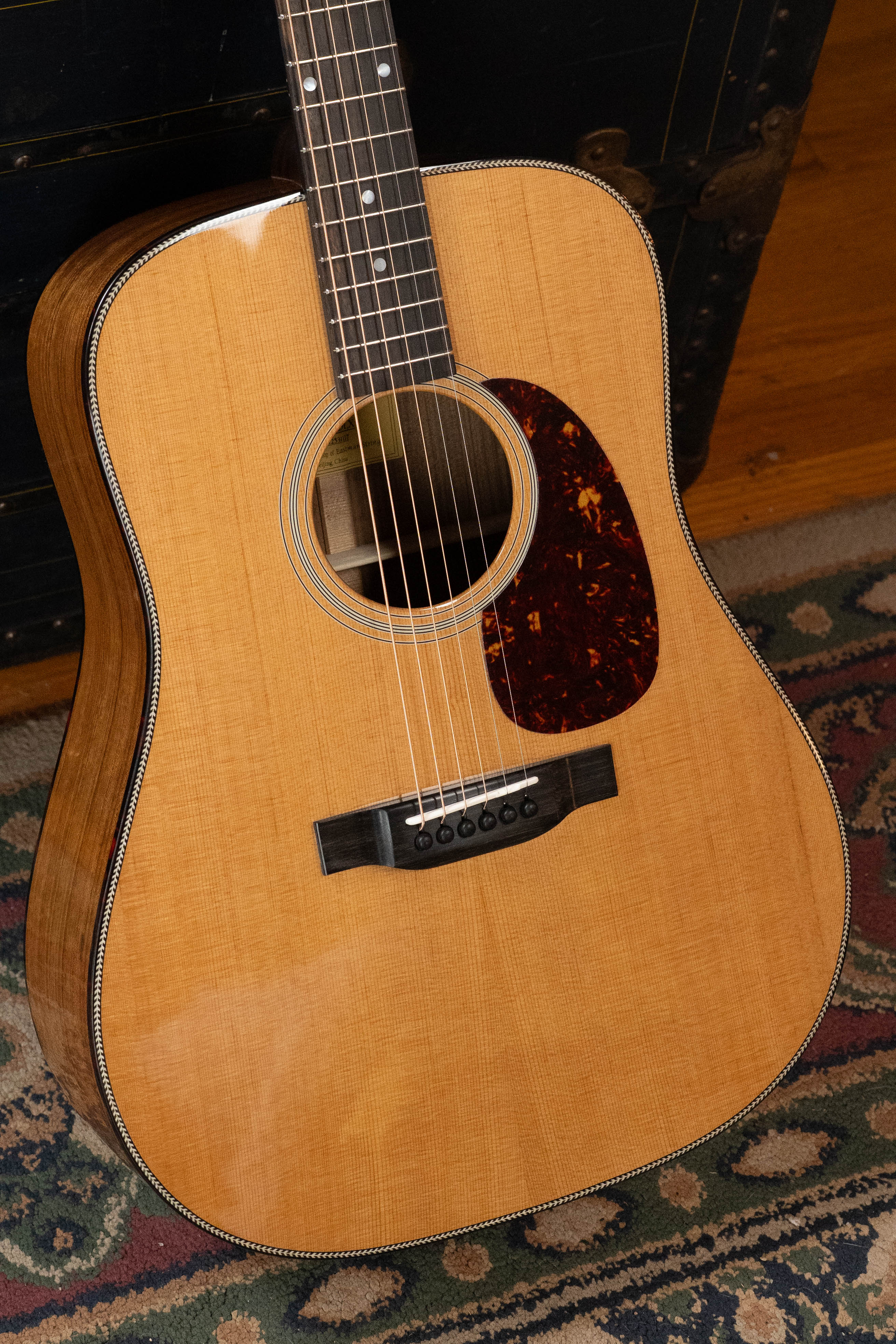 Eastman E3D-DLX Sitka/ Ovankol Dreadnought Acoustic Guitar #1117