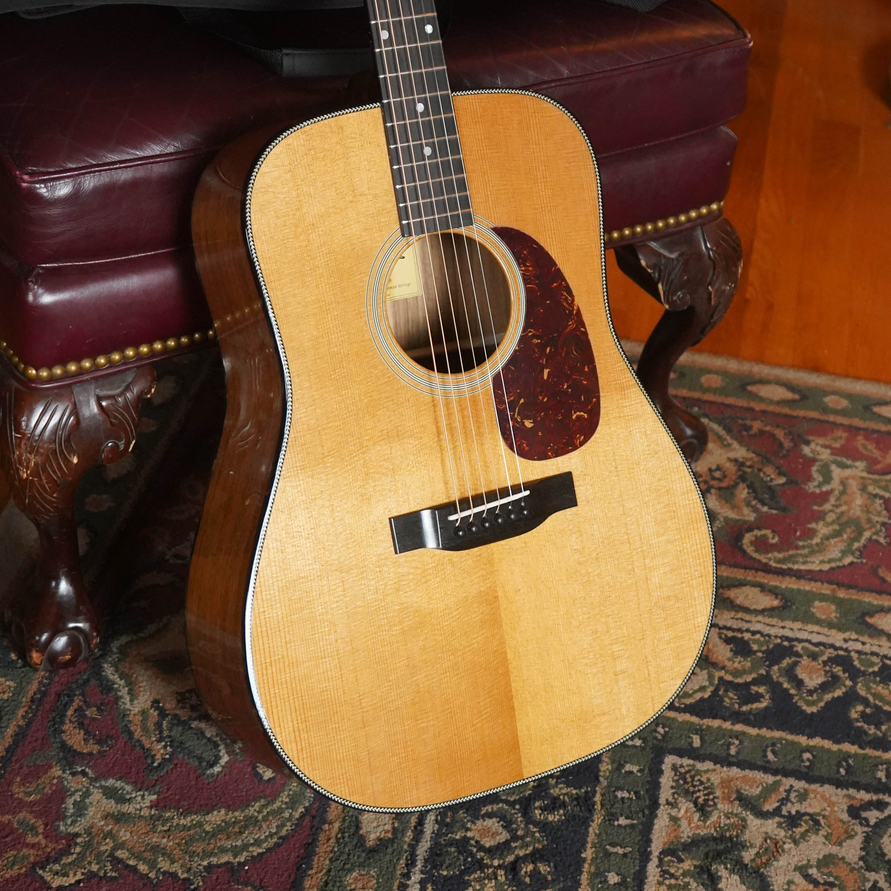 Eastman E3D-DLX Thermo-Cured Sitka/ Ovangkol Dreadnought Guitar w/Pickup #9188