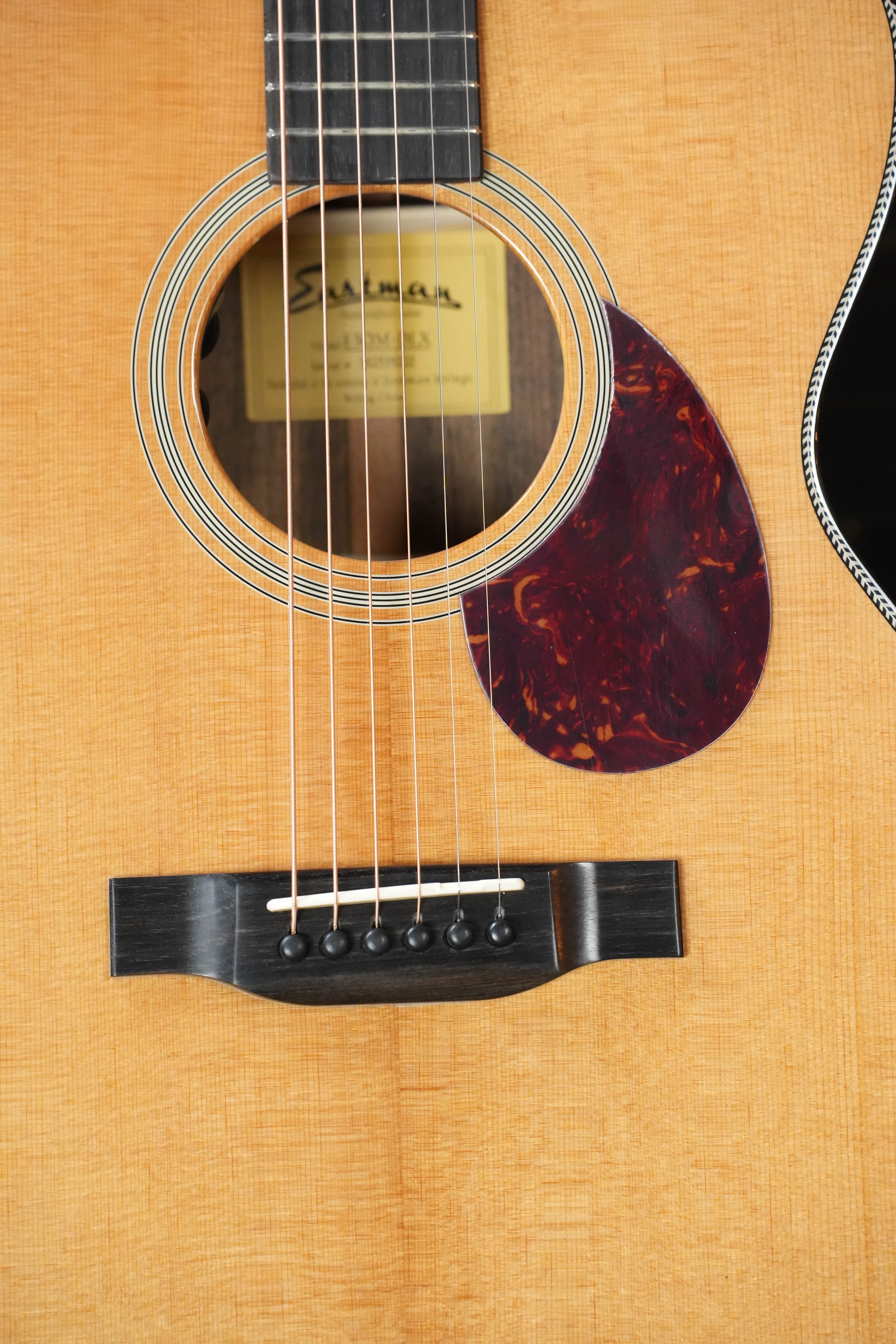 Eastman E3OM-DLX Sitka/Ovangkol Acoustic Guitar w/ Fishman Pickup #9222