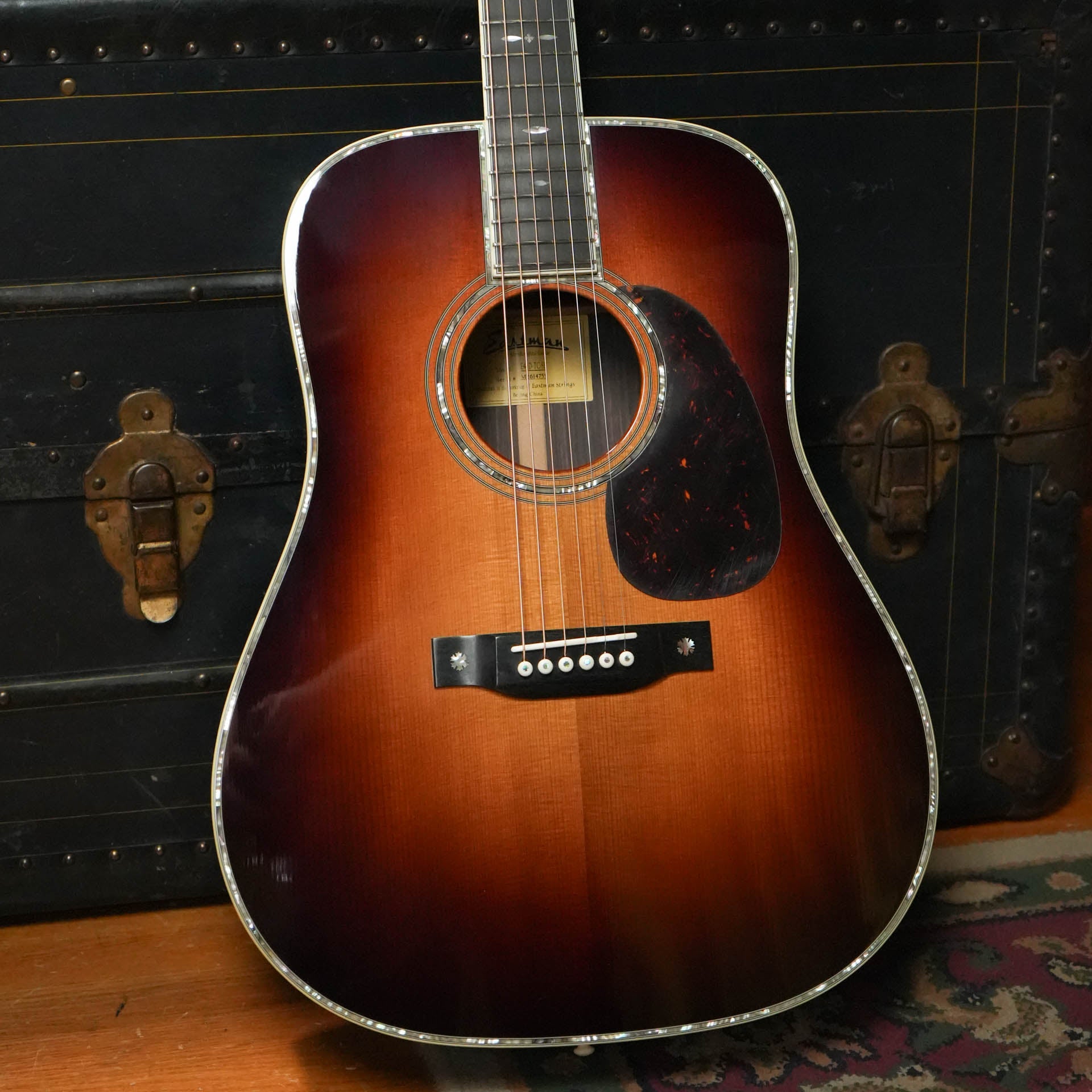 Eastman E40D-TC-SB Sunburst Dreadnought Acoustic Guitar #4755