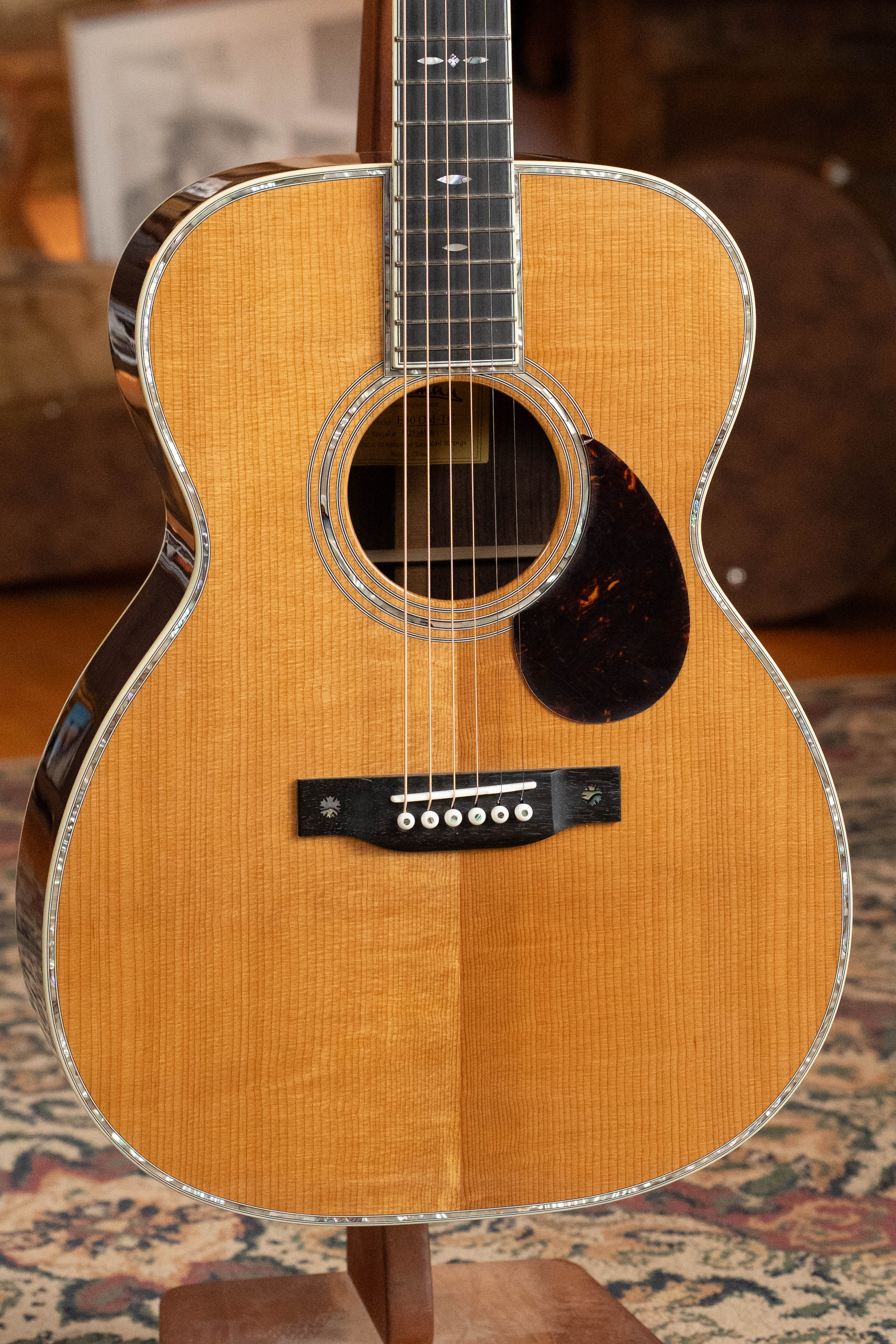 Eastman E40OM-TC AAA Grade Thermo-cured Adirondack/Rosewood Orchestra Model Acoustic Guitar #4586