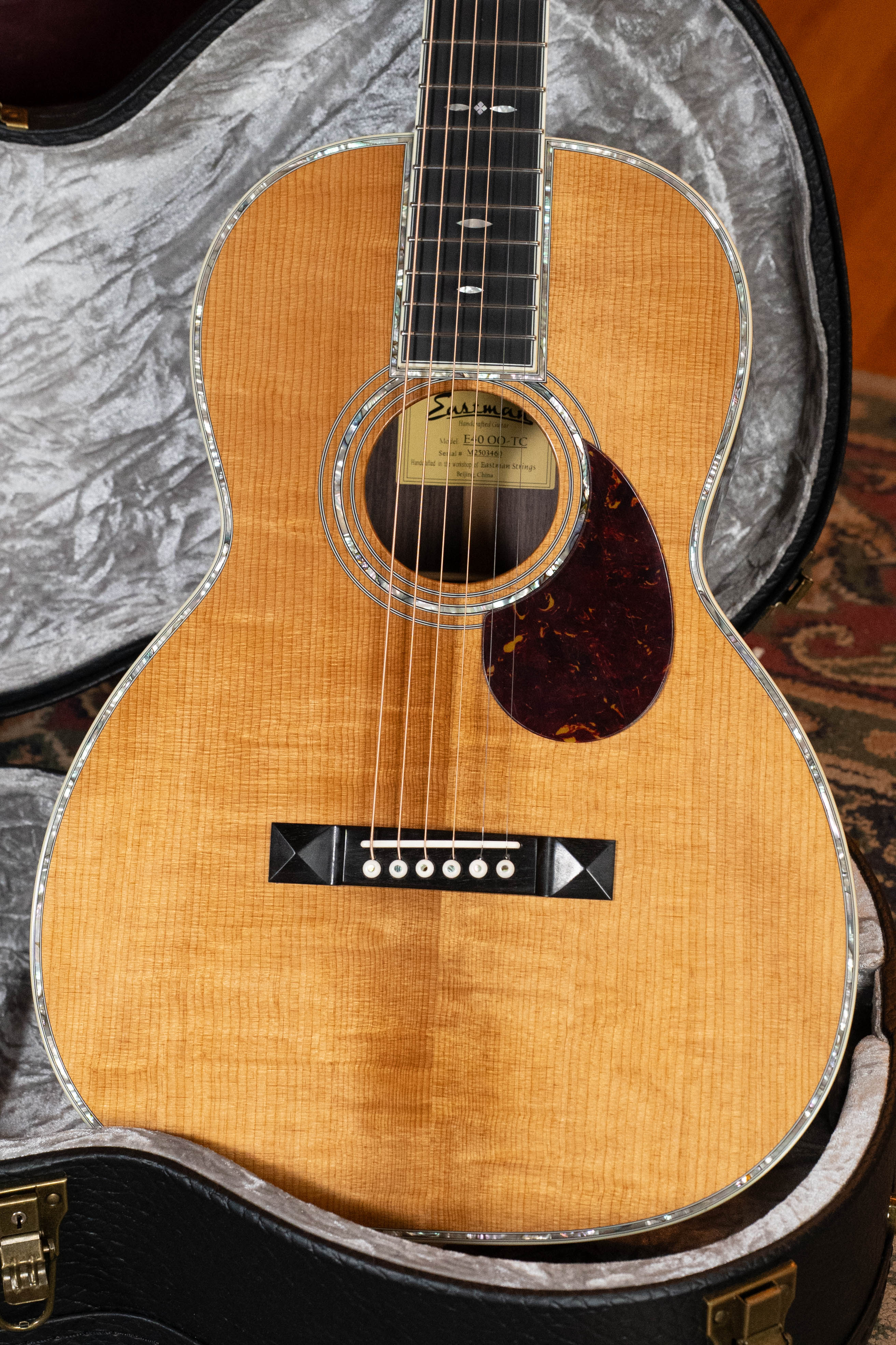 Eastman E40OO-TC AAA Grade Adirondack/Rosewood OO Acoustic Guitar #3460