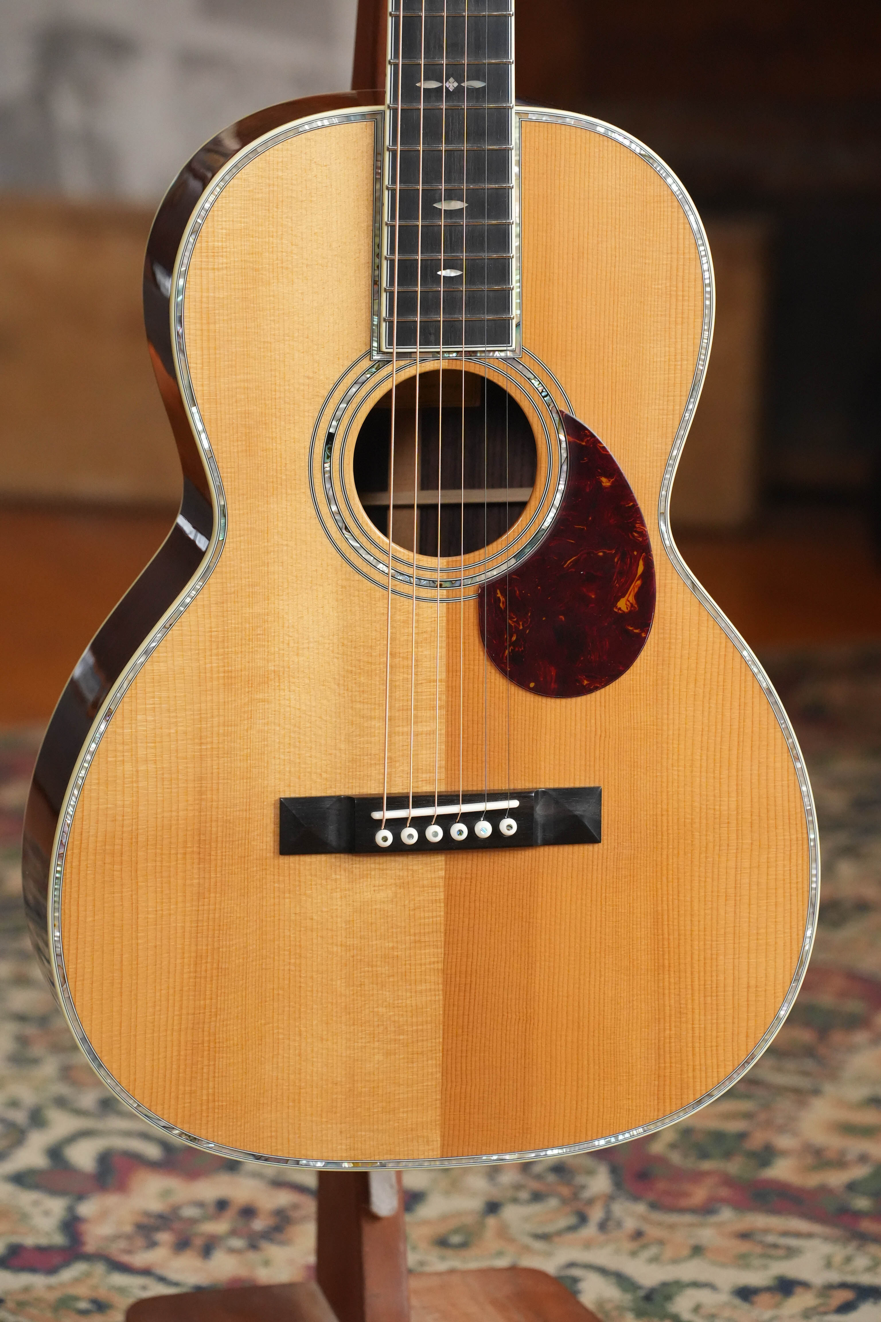 Eastman E40OO-TC Natural Gloss Finish OO Acoustic Guitar #3457