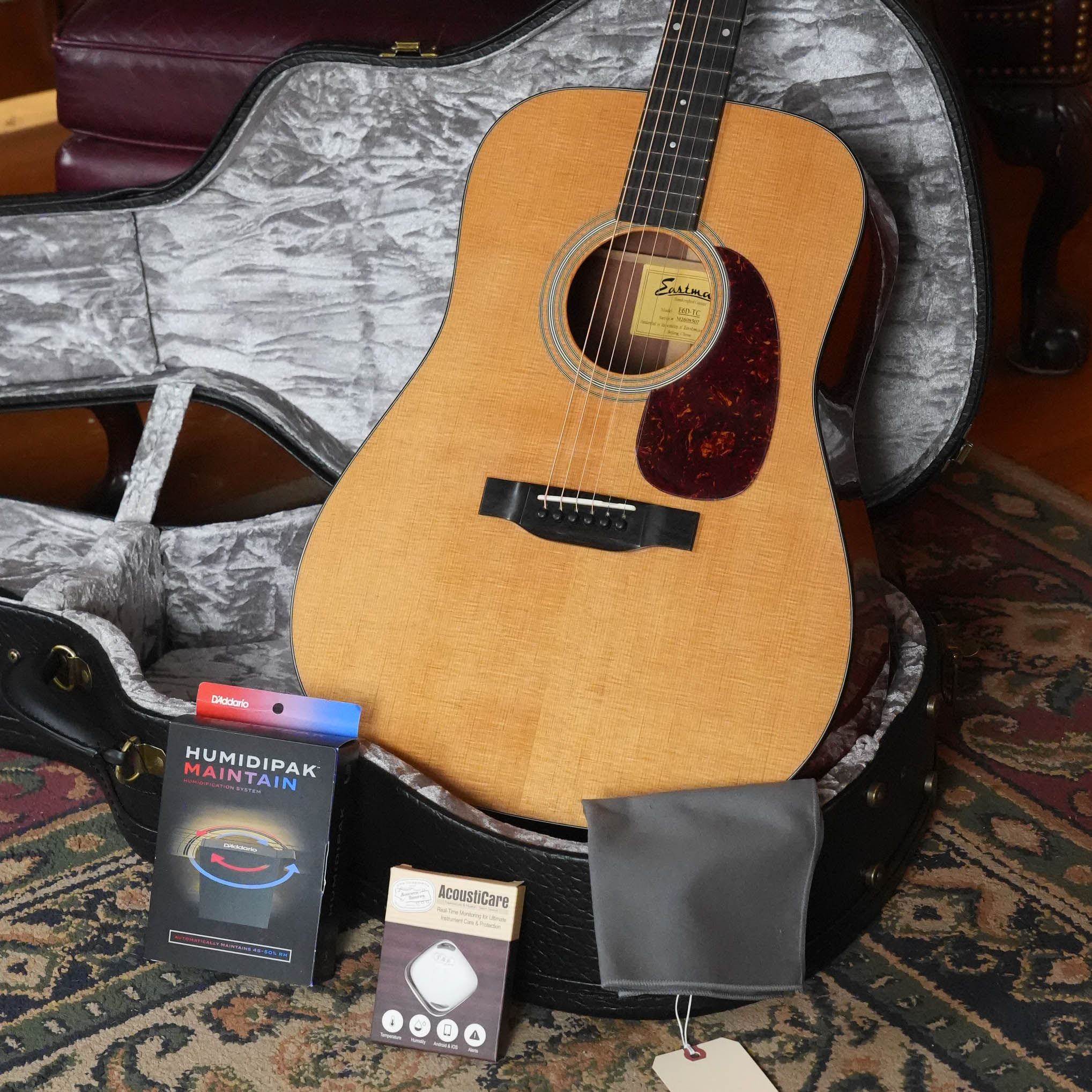 Eastman E6D-TC Dreadnought Acoustic Guitar #8507