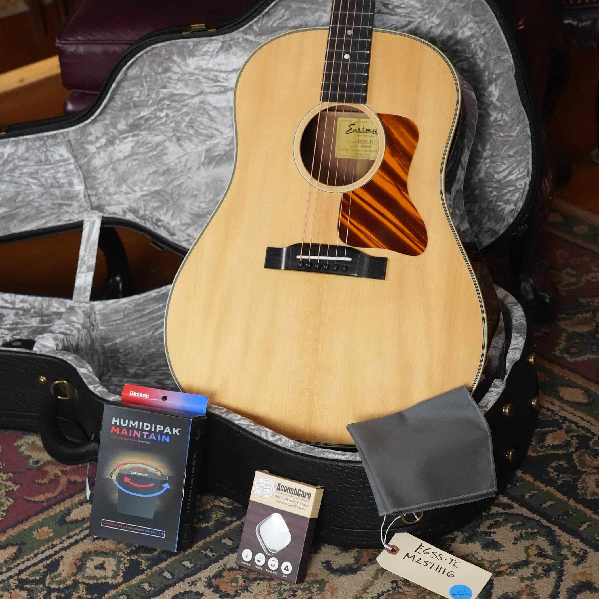 Eastman E6SS-TC Thermo-Cured Slope Shoulder Dreadnought Acoustic Guitar #1116