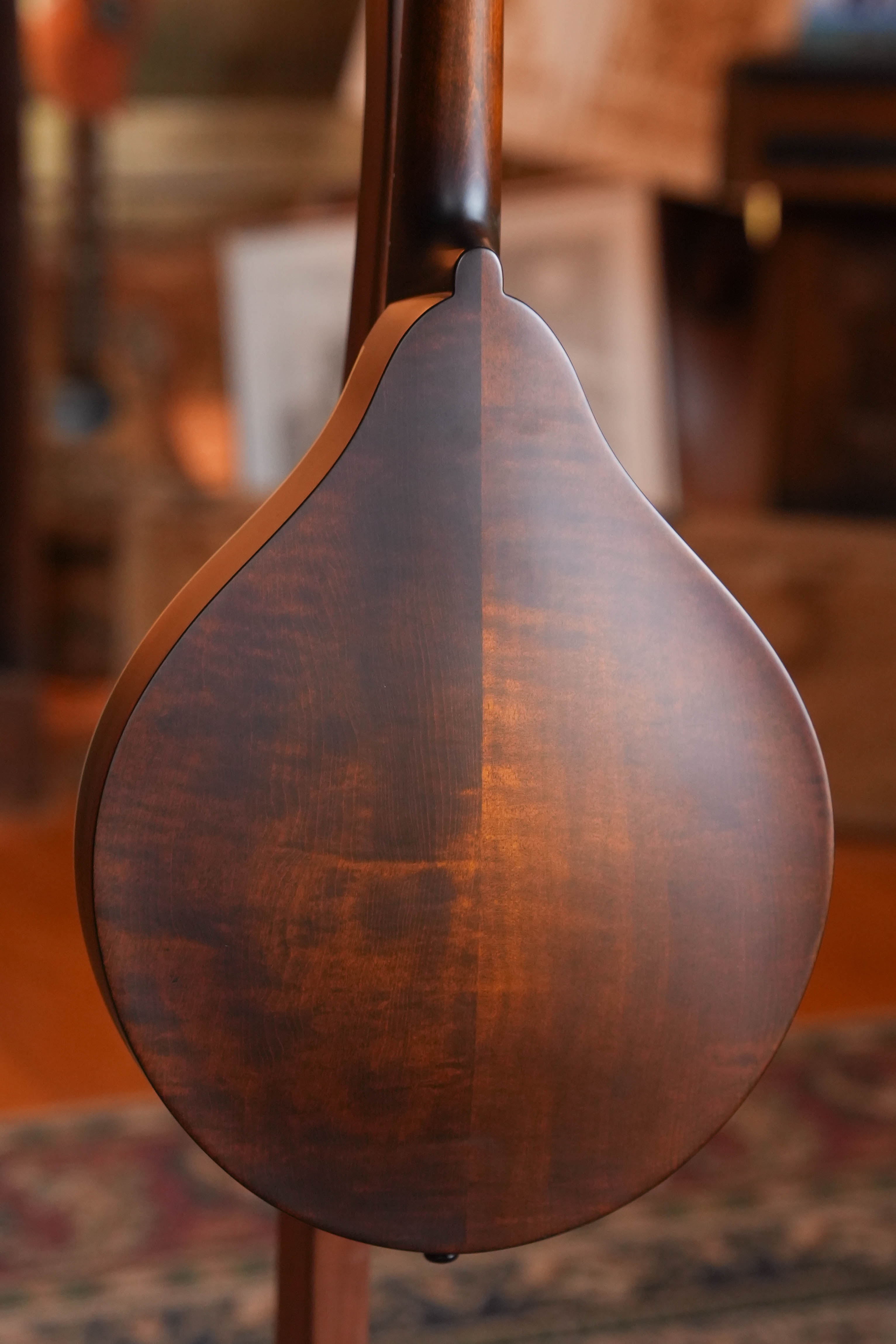 Eastman MD305L Left-Handed Spruce/Maple A-Style Hand-Carved Mandolin #4951