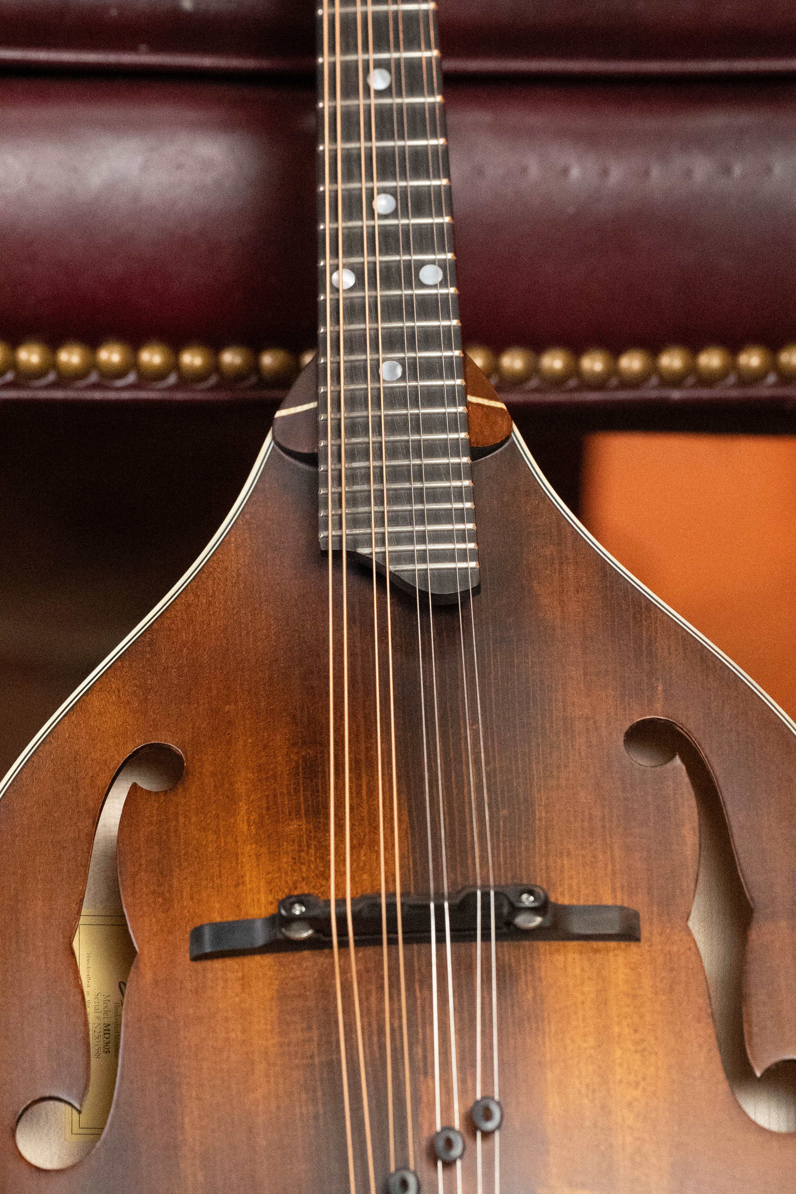 Eastman MD305 Spruce/Maple A-Style Hand-Carved Mandolin #3588