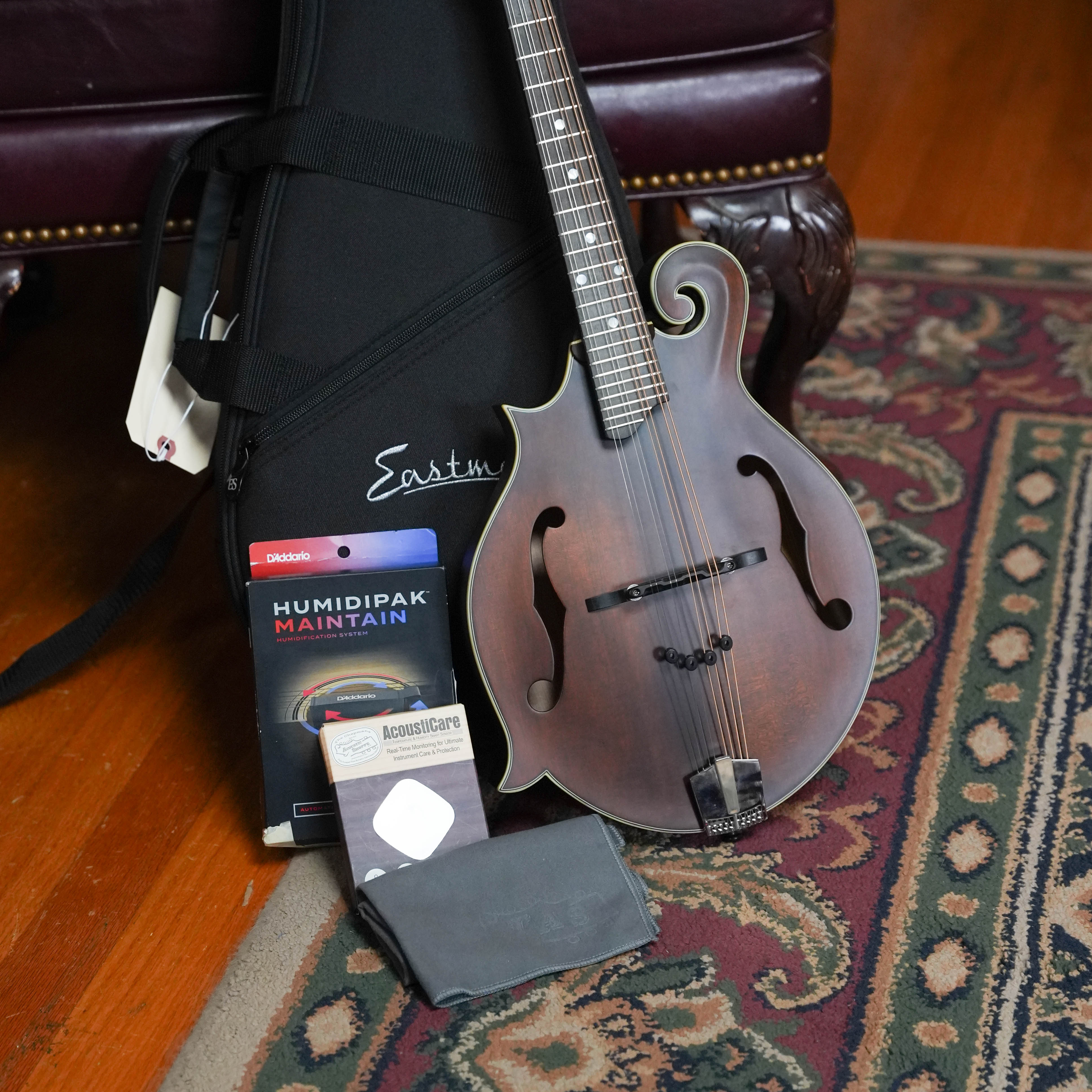 Eastman MD315L Left-Handed F-Style Hand-Carved Mandolin #2243
