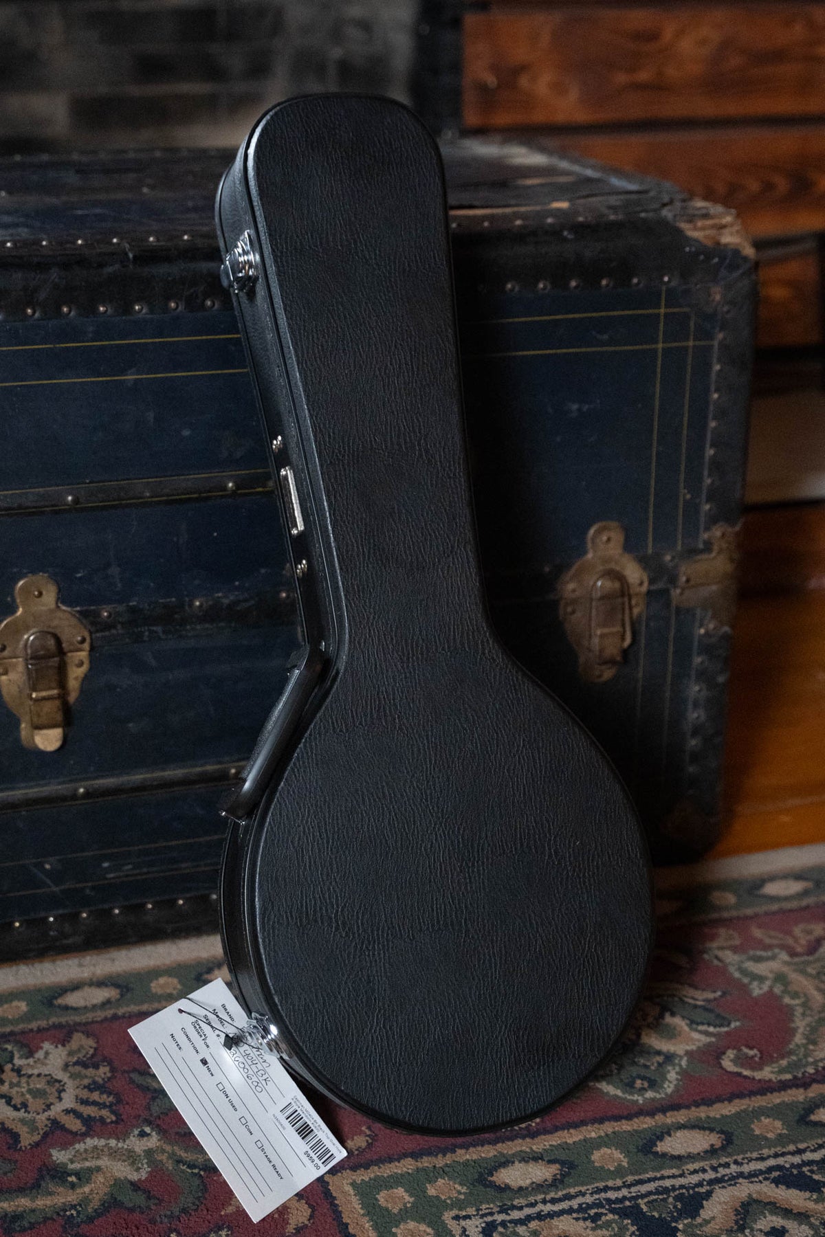 Eastman MD404-BK Black Top Oval Hole A-Style Mandolin #0600