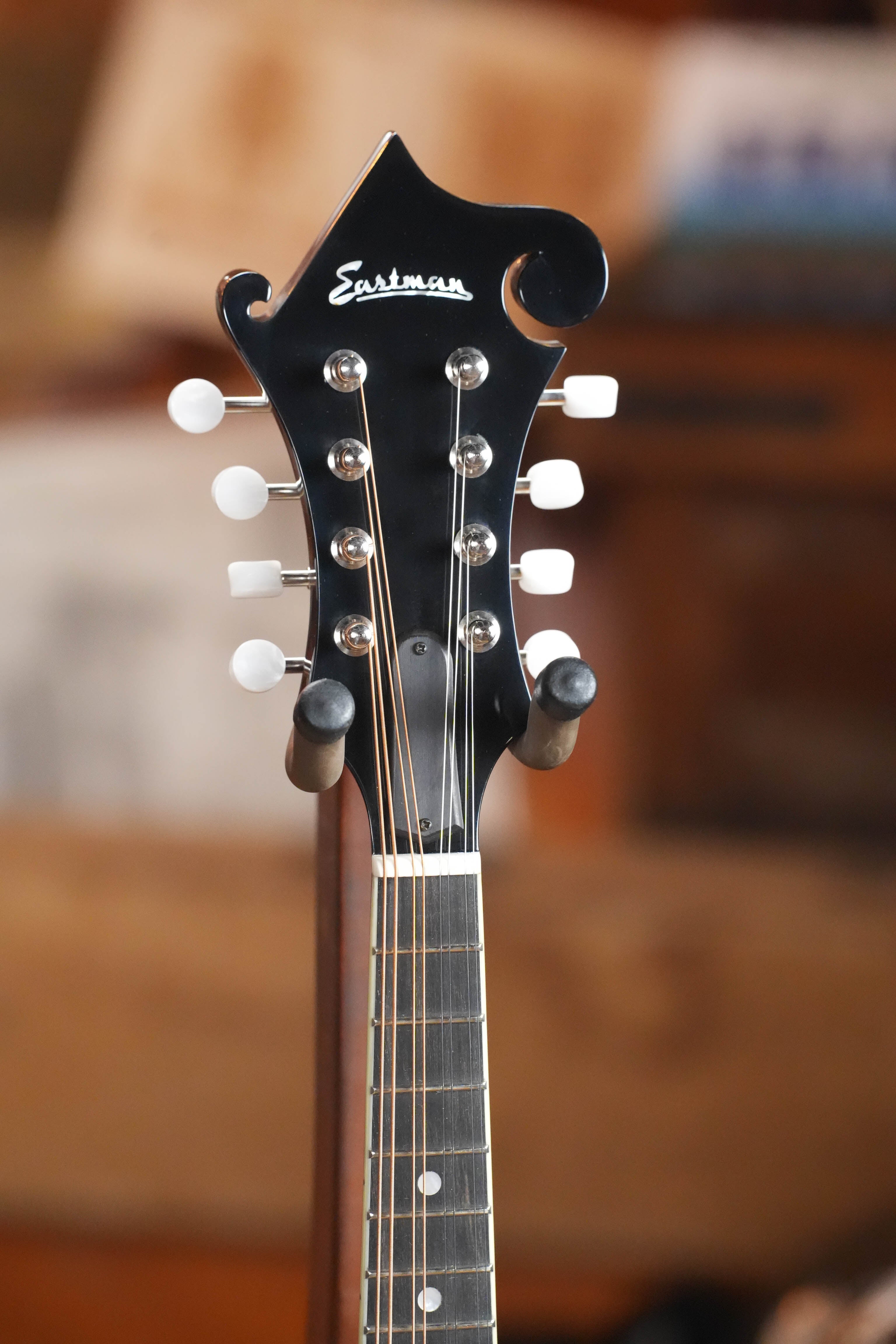 Eastman MD515-BK-LTD Limited Edition Black Gloss F-Style Mandolin #0105