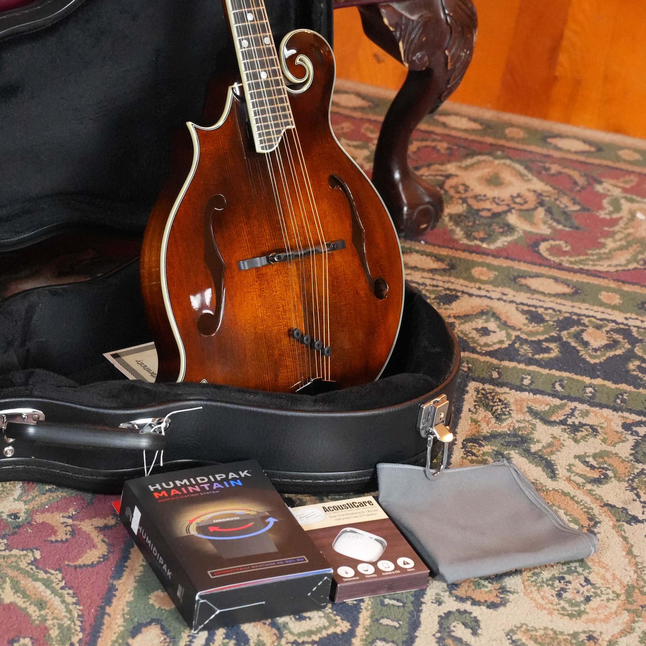 Eastman MD515L *Left-Handed* Spruce/Maple F-Style Classic Finish Mandolin #3856